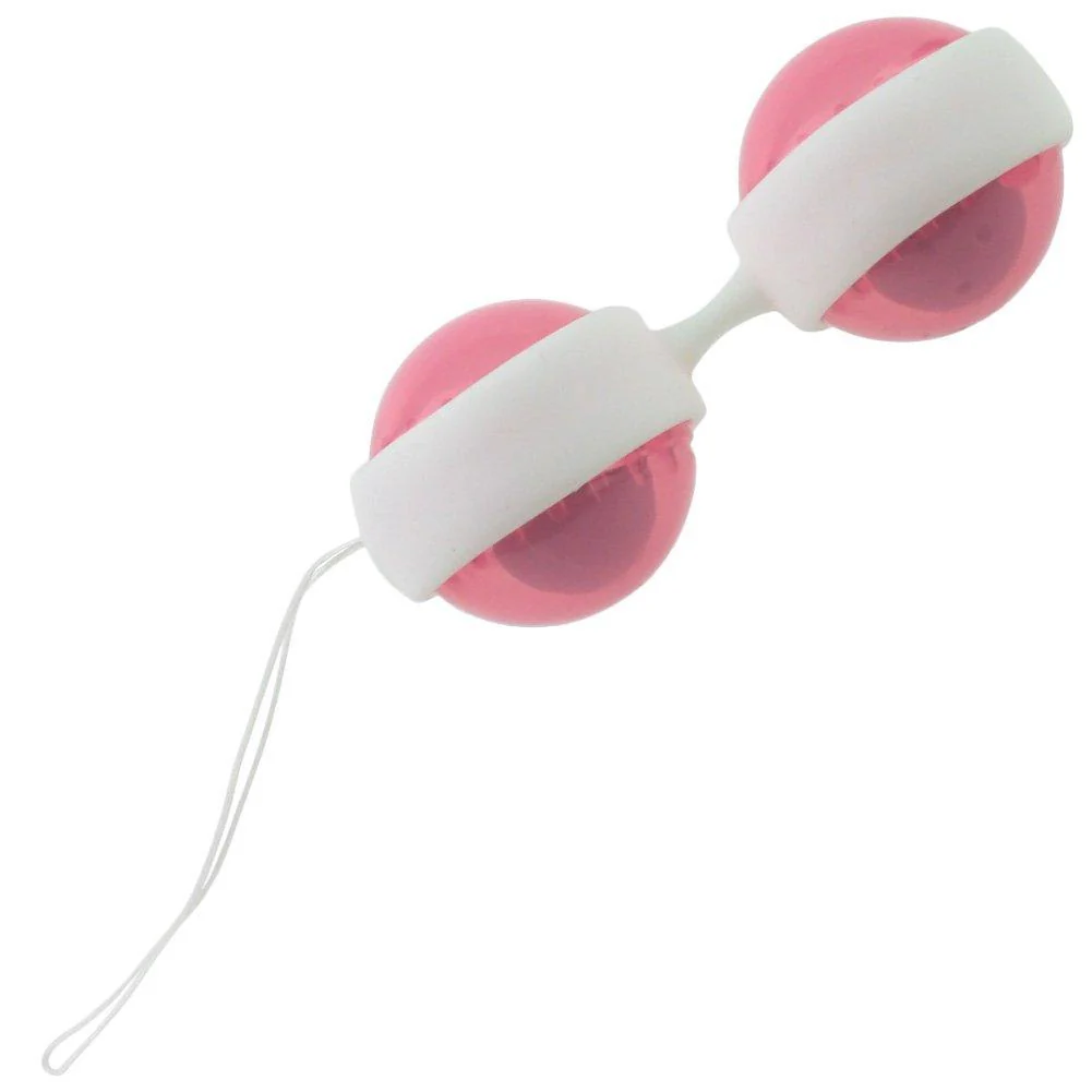 Duo-Tone Kegel Exercisers - Weighted Balls Add Stimulation!