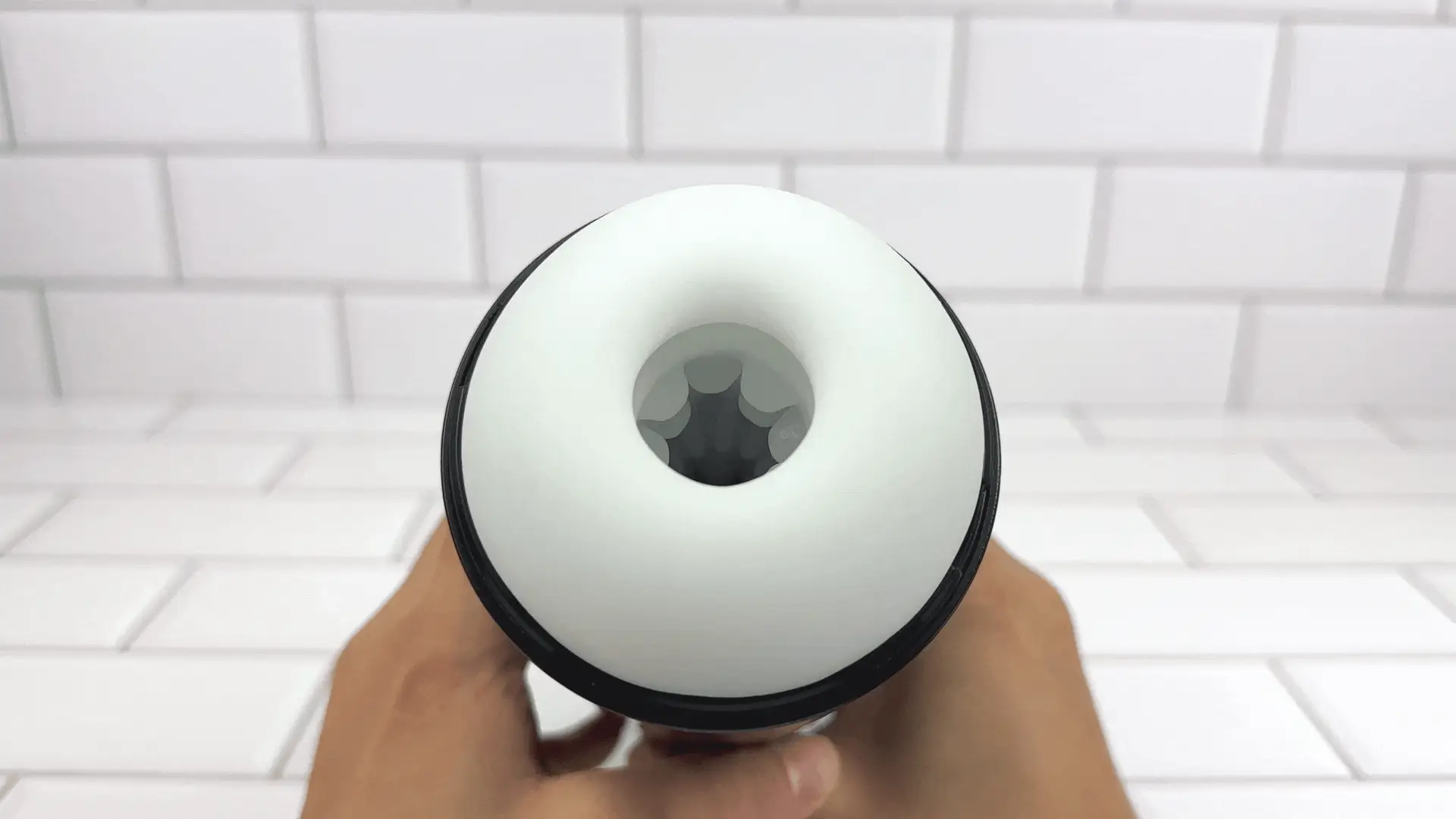 The Vortex Sucking and Vibrating Masturbator - It Moans!