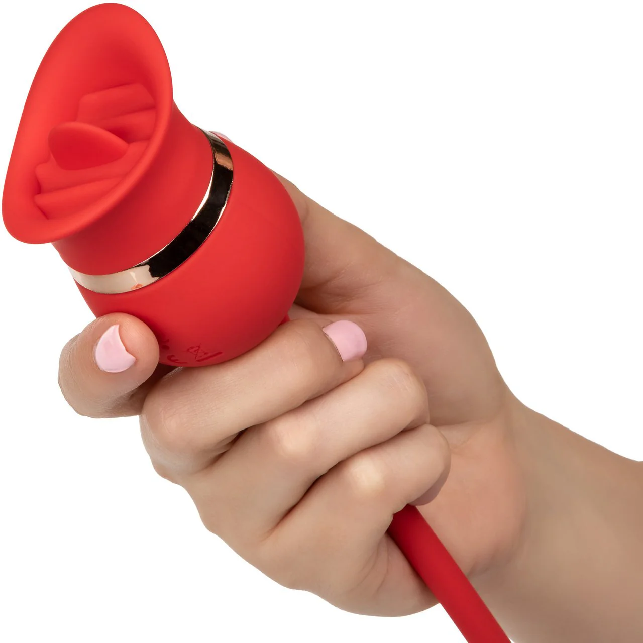 French Kiss Casanova Clit Stimulator - (2 in 1 Tongue & Bullet Vibrator!)