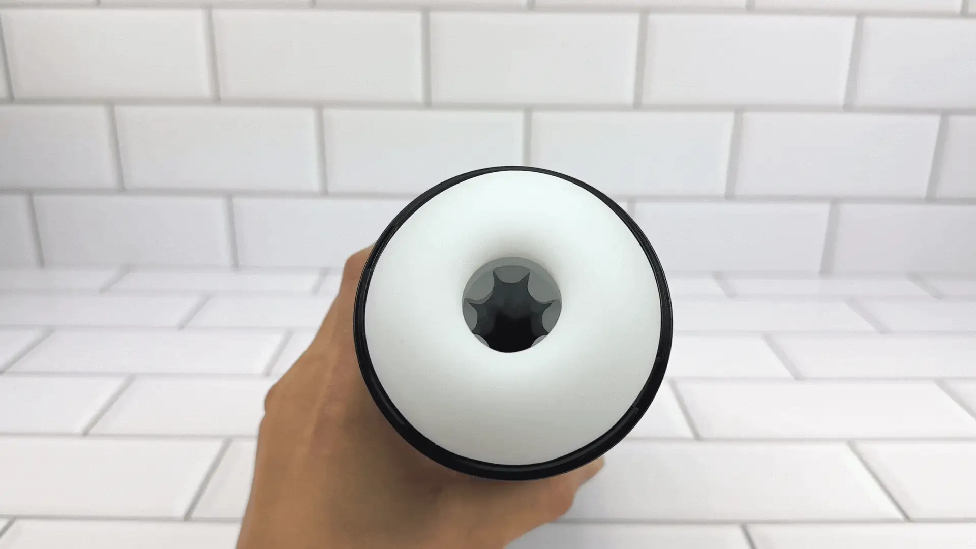 The Vortex Sucking and Vibrating Masturbator - It Moans!