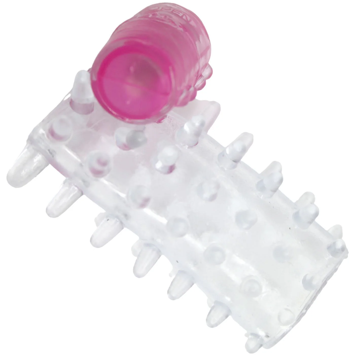 Vibrating Penis Sleeve With Nubby Ticklers