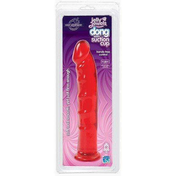 Jelly Ruby Dong w/ Suction Cup