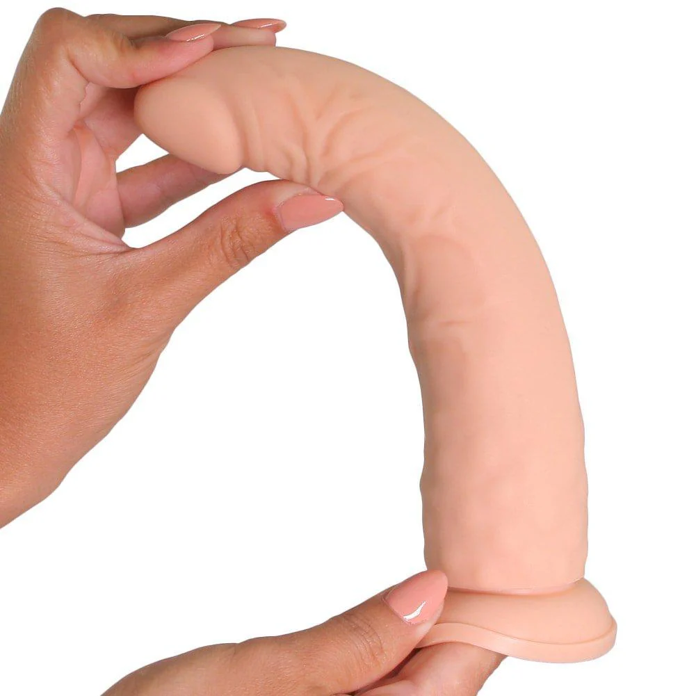 Realistic Silicone Suction Cup Dildo