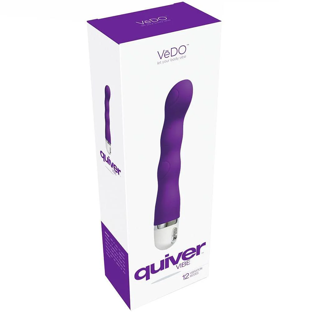 Quiver 8 Inch Wavy Silicone G-Vibe