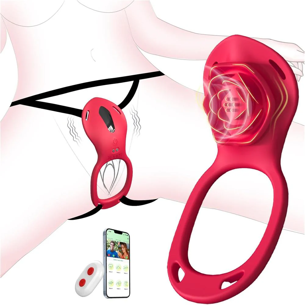 Pleasure Wearable Thong Vibrator – Clit Stimulation, Remote Control, Discreet & Comfortable (<40 dB)
