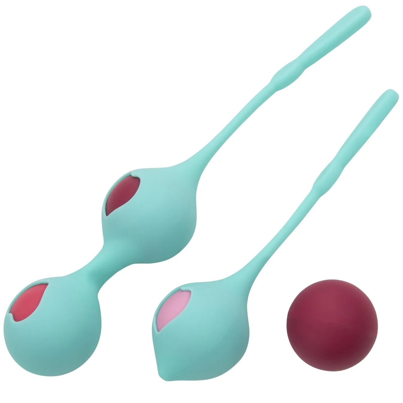 SORA Combination Duo Tone Kegel Ball and Pleasure Ball Exerciser Set