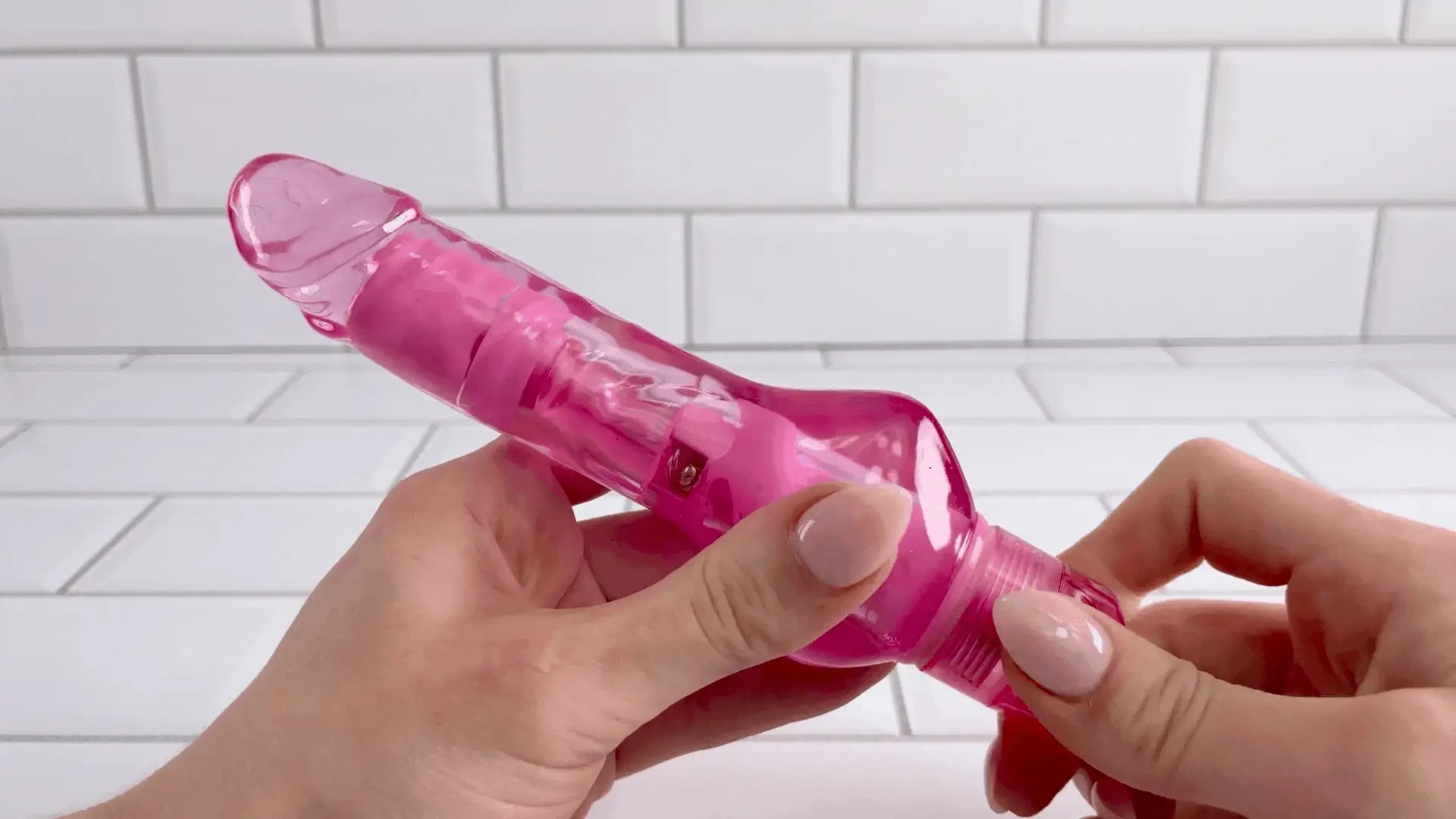 Pink Sapphire Waterproof Vibrator