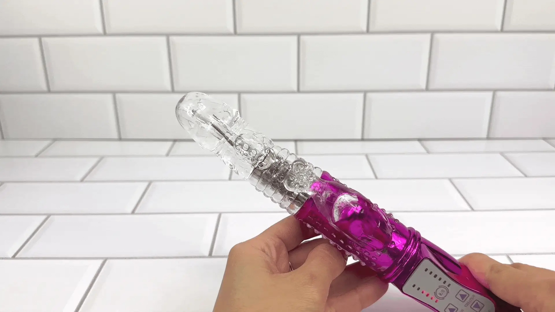 Rotating Dual-Action Vibrator