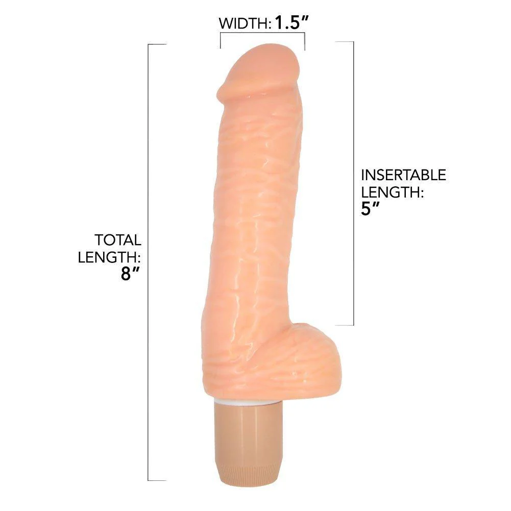 Thick Stud Vibrating Dildo