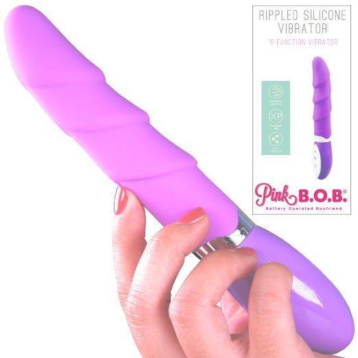 Rippled Silicone Vibrator