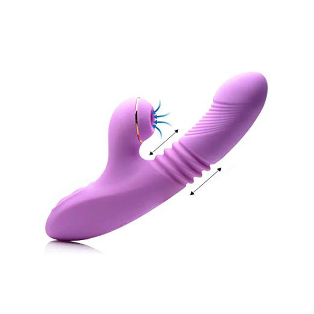 Rechargeable Thrusting Dual-Action Vibe