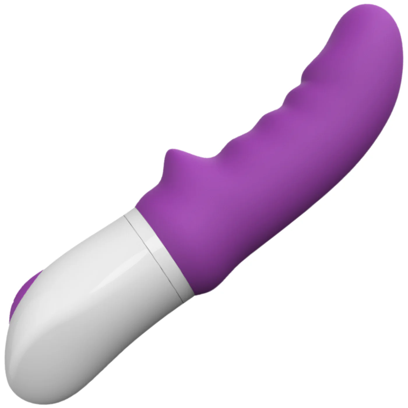 Beginner Rippled Silicone G-Spot Vibrator