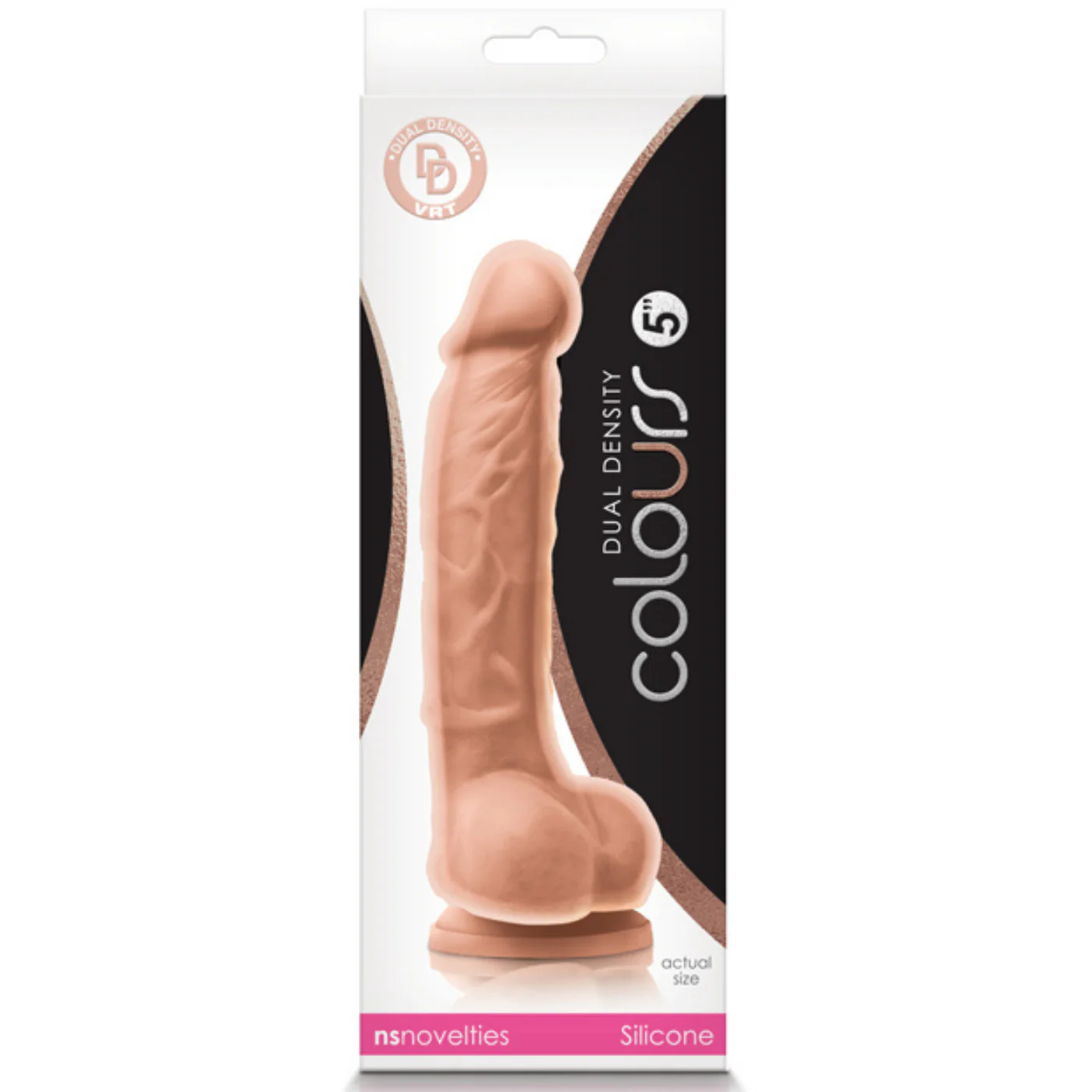 Colours Dual Density 5 Inch Silicone Dildo
