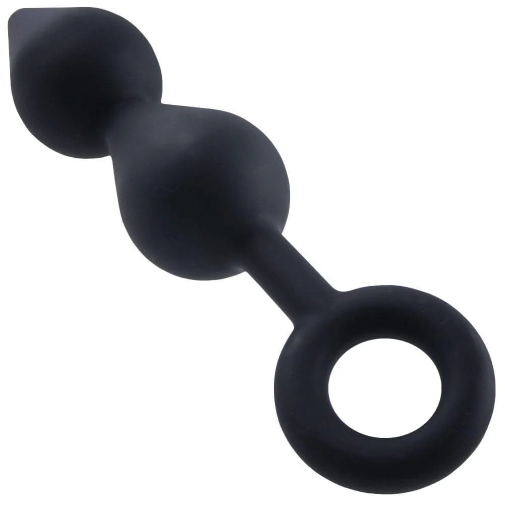 Tapered Silicone Anal Probe With Looped Base