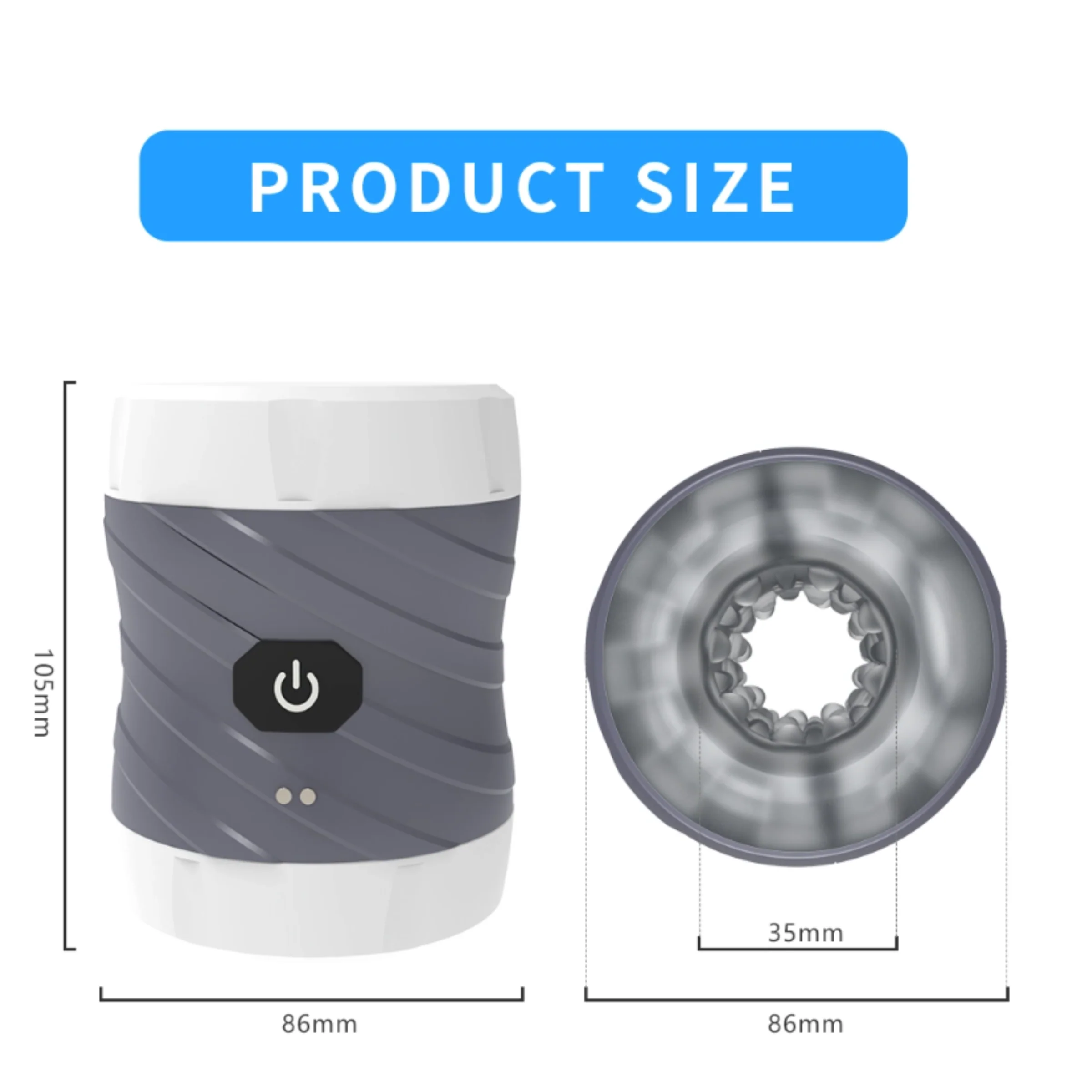 Rechargeable Cock Sucking Masturbation Cup