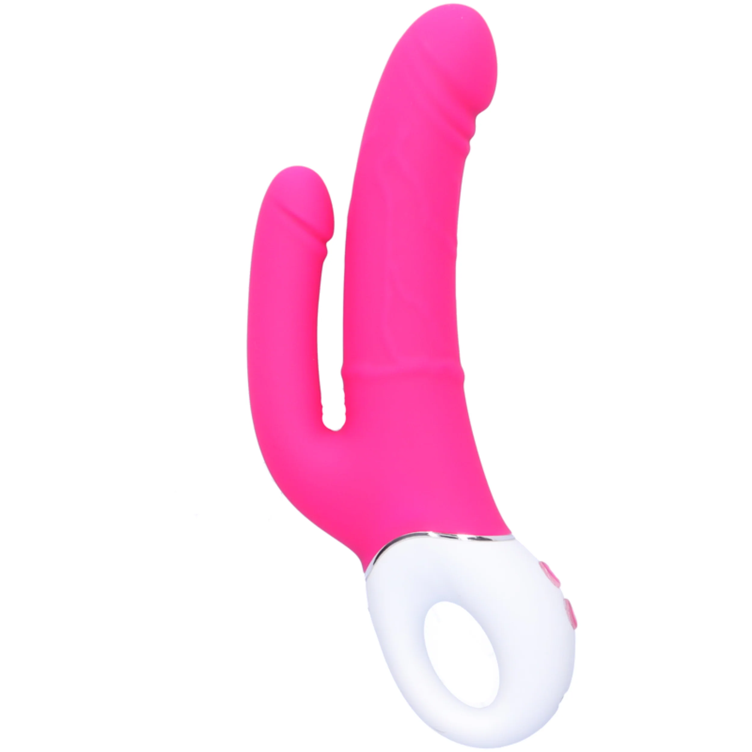Waterproof Silicone Double Penetrating Vibe - Dual Motors!