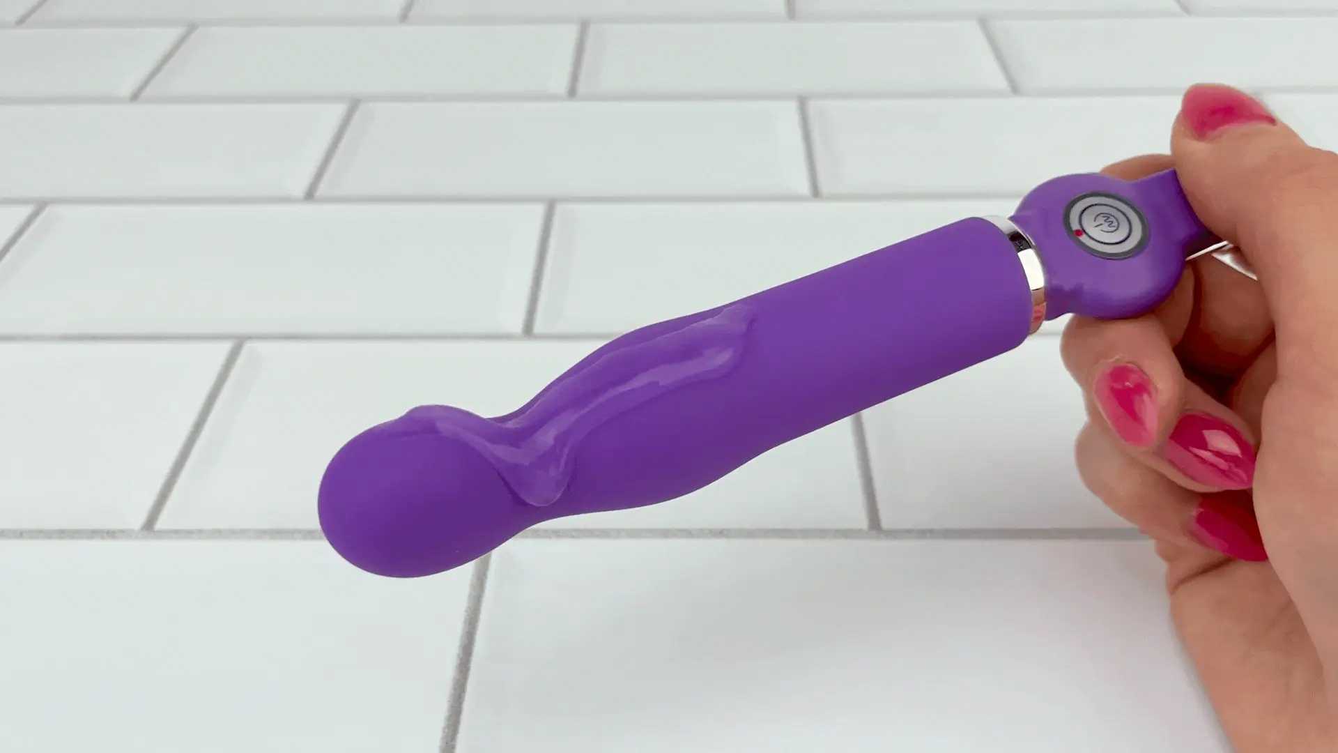 Rechargeable Purple Vibrator