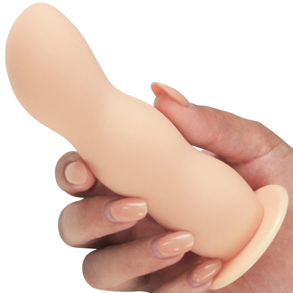 Silicone Curved Strap On Set