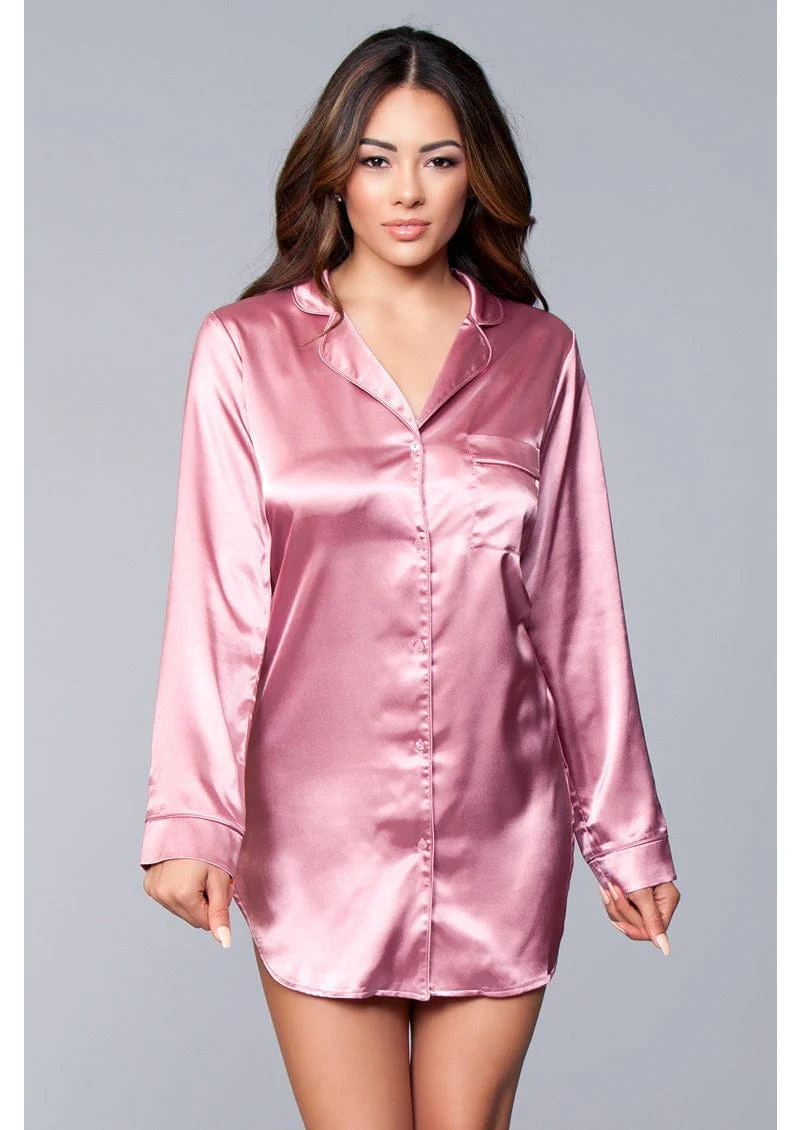 Kimberly Satin Sleepshirt