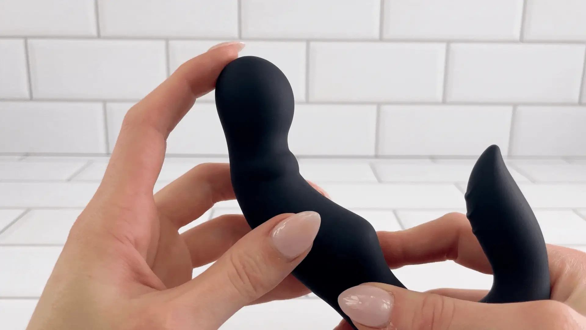 HIROKI Ultimate Wireless Rim Job Silicone Prostate Massager - Fingering & Licking Sensations!