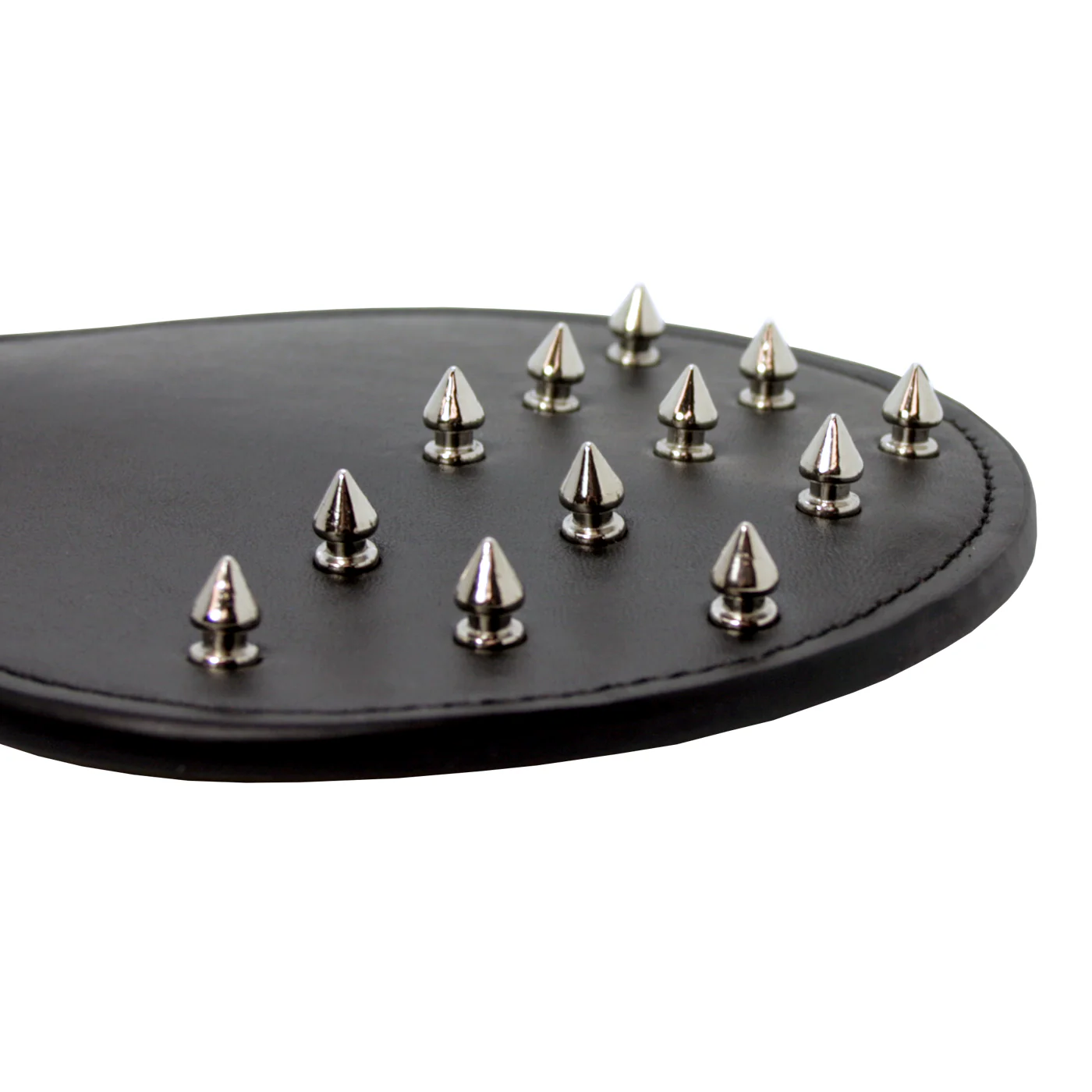 Leather Spiked Spanking Paddle For Kinky Couples