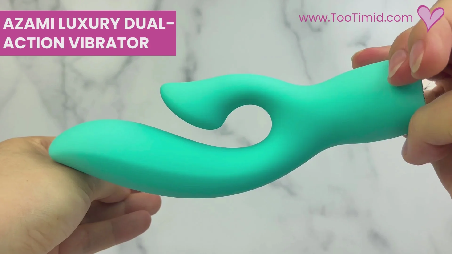 Luxury Dual-Action Silicone Clit & G-Spot Massager