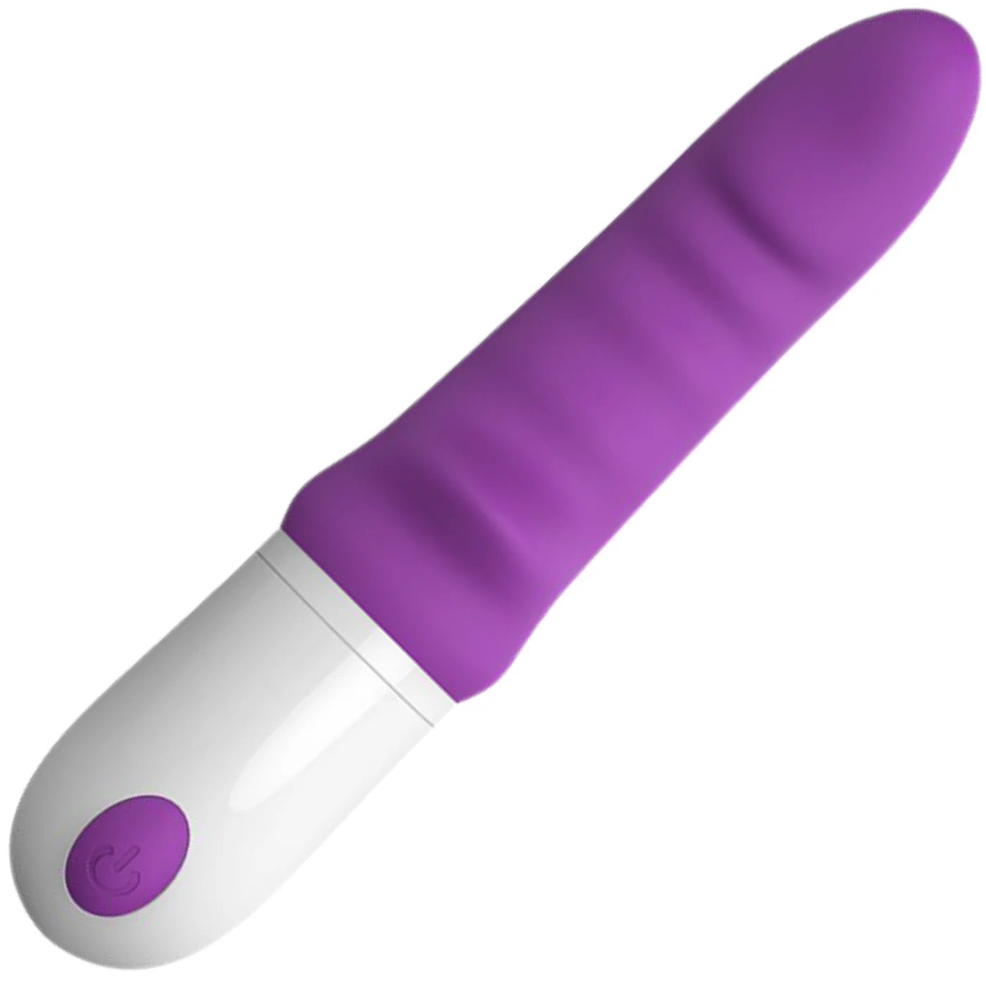 Beginner Rippled Silicone G-Spot Vibrator
