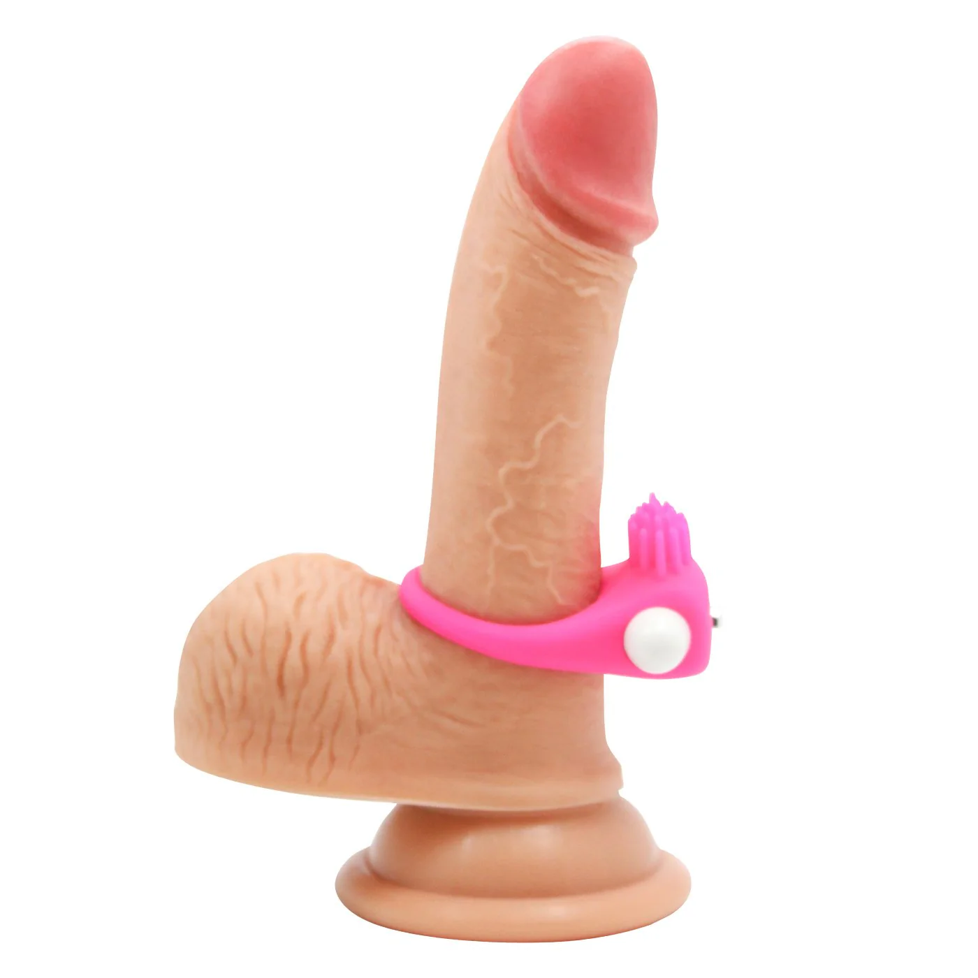 Vibrating Cock Ring With Nubby Ticklers
