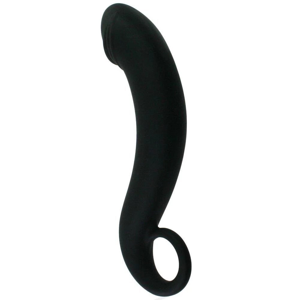 Curved Silicone Prostate Massager - Very Flexible
