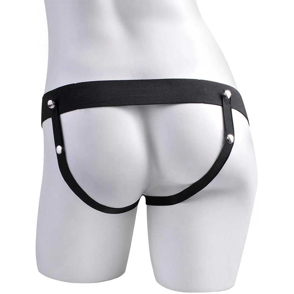 Fetish Fantasy 6 Inch Hollow Vibrating Strap-On with Remote