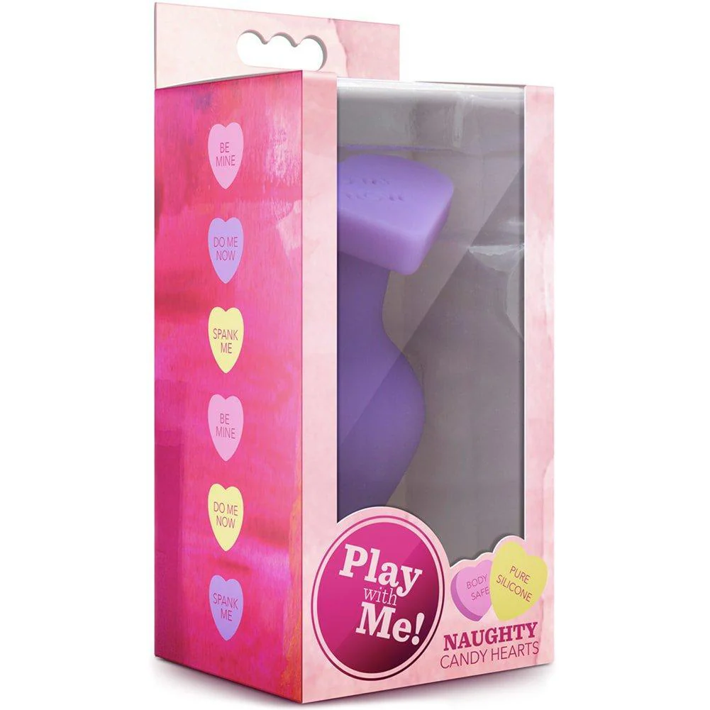 Naughty Candy Heart Anal Plug