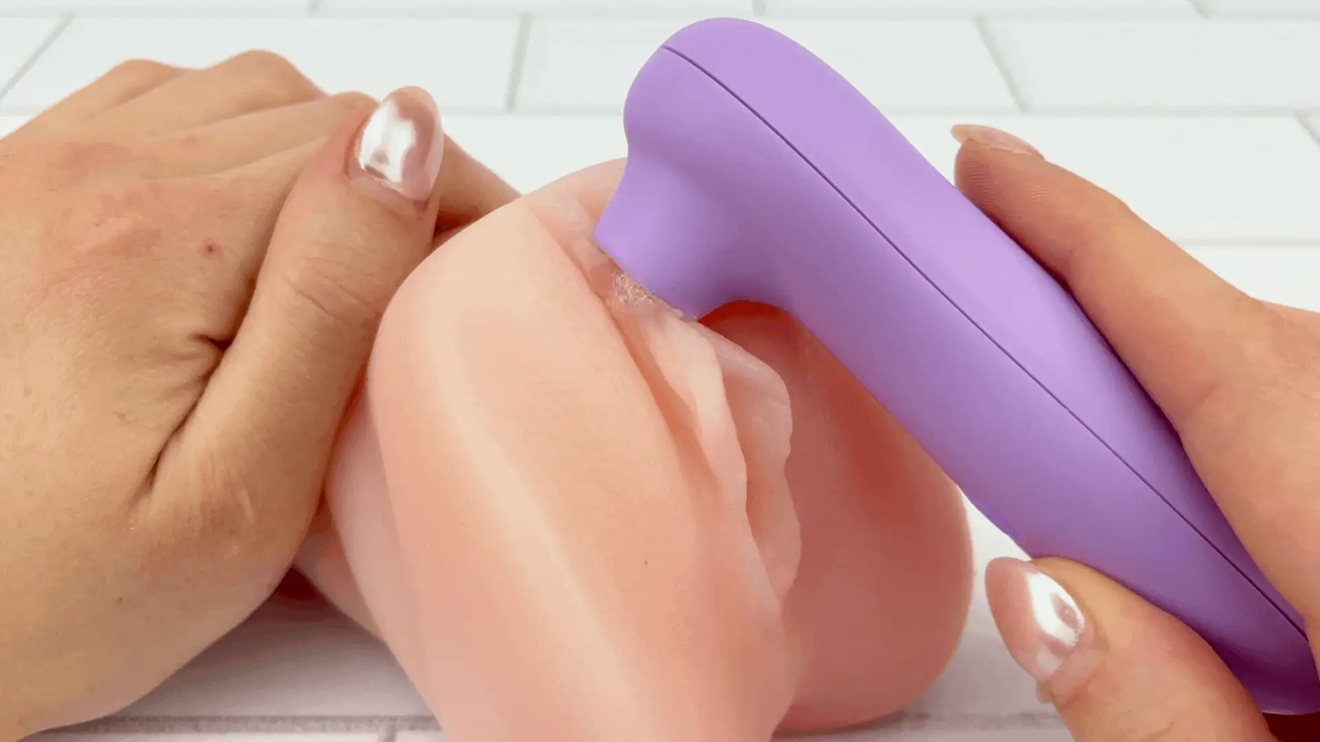 Lavender Air Pulse Clitoral Stimulator