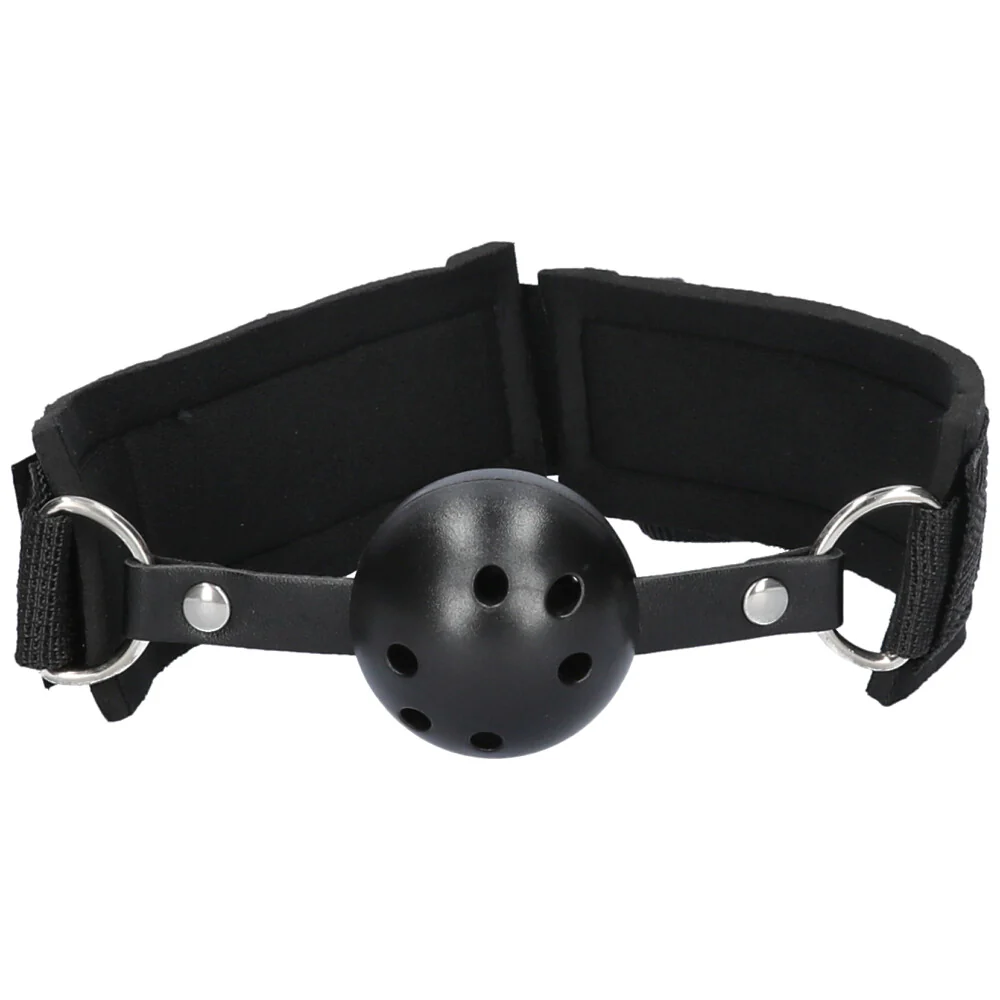 Bondage Restraints with Ball Gag and Cuffs