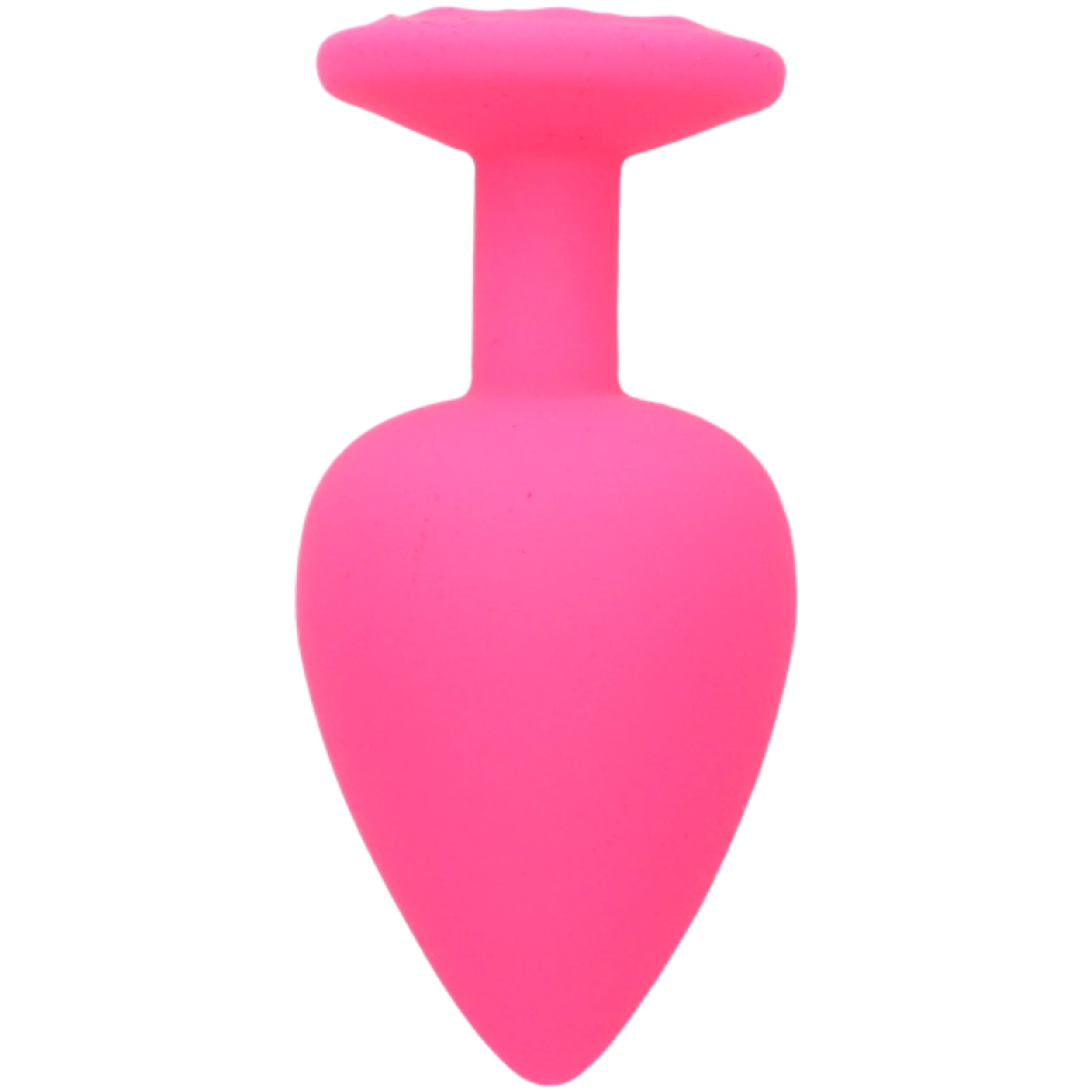 Silicone Jeweled Anal Plug - Available In 3 Sizes!