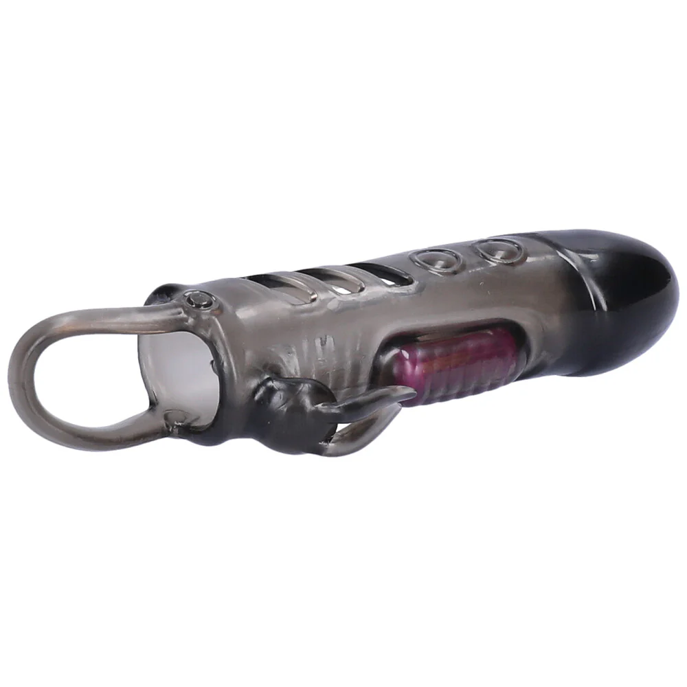 Dual Stimulation Rabbit Style Penis Extender - Increases Length By 1 Inch!