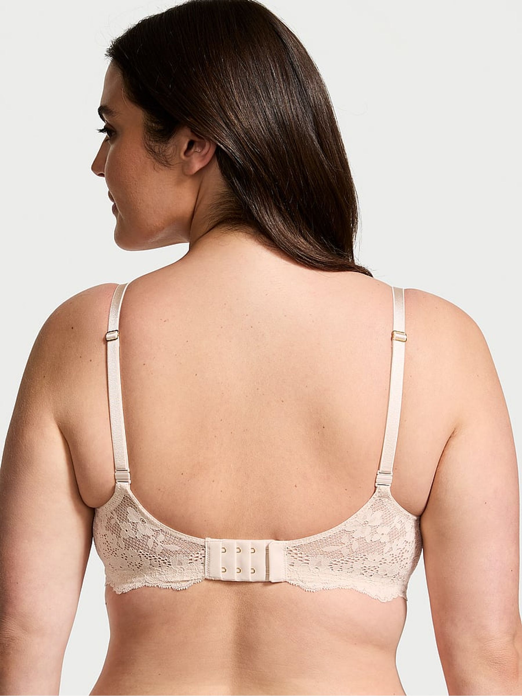 Marzipan Nude Unlined Balcony Lace Bra