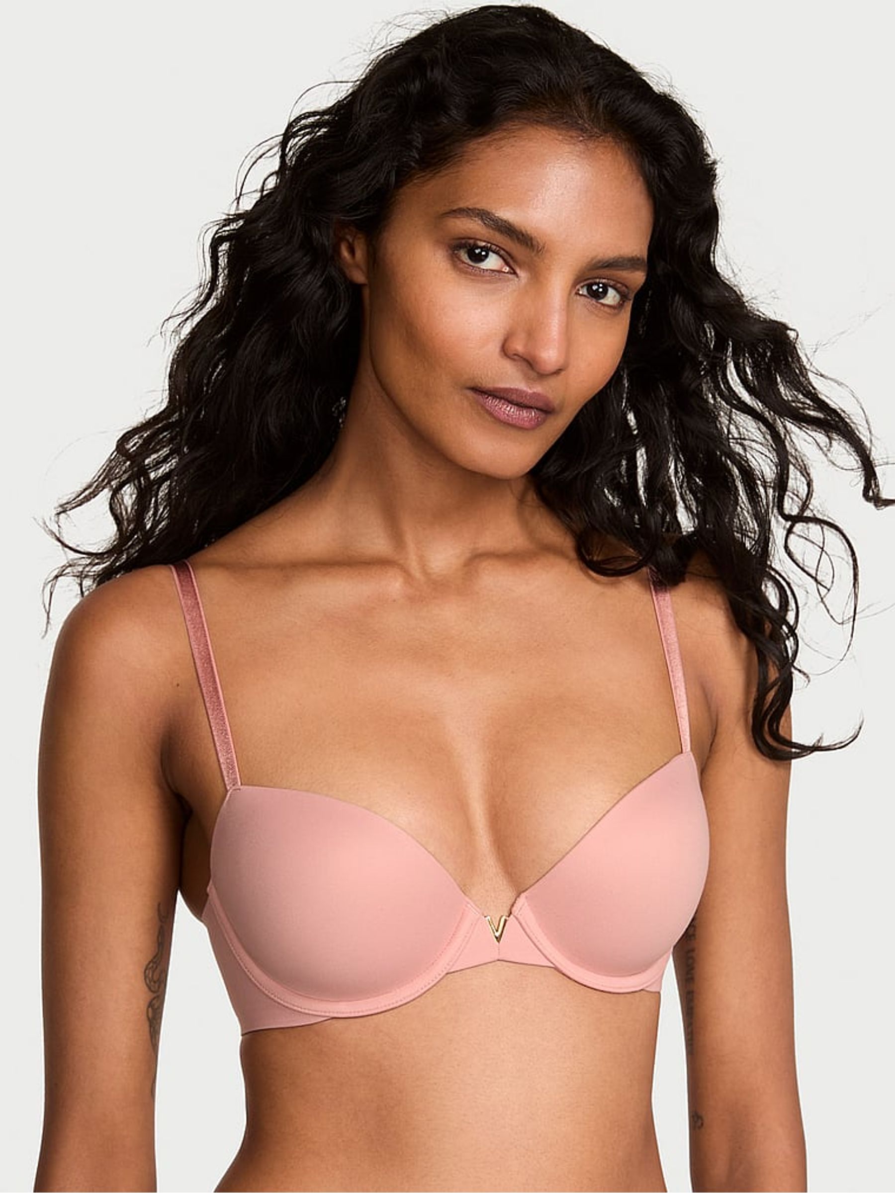 Royal Pink Lightly Lined Demi Bra