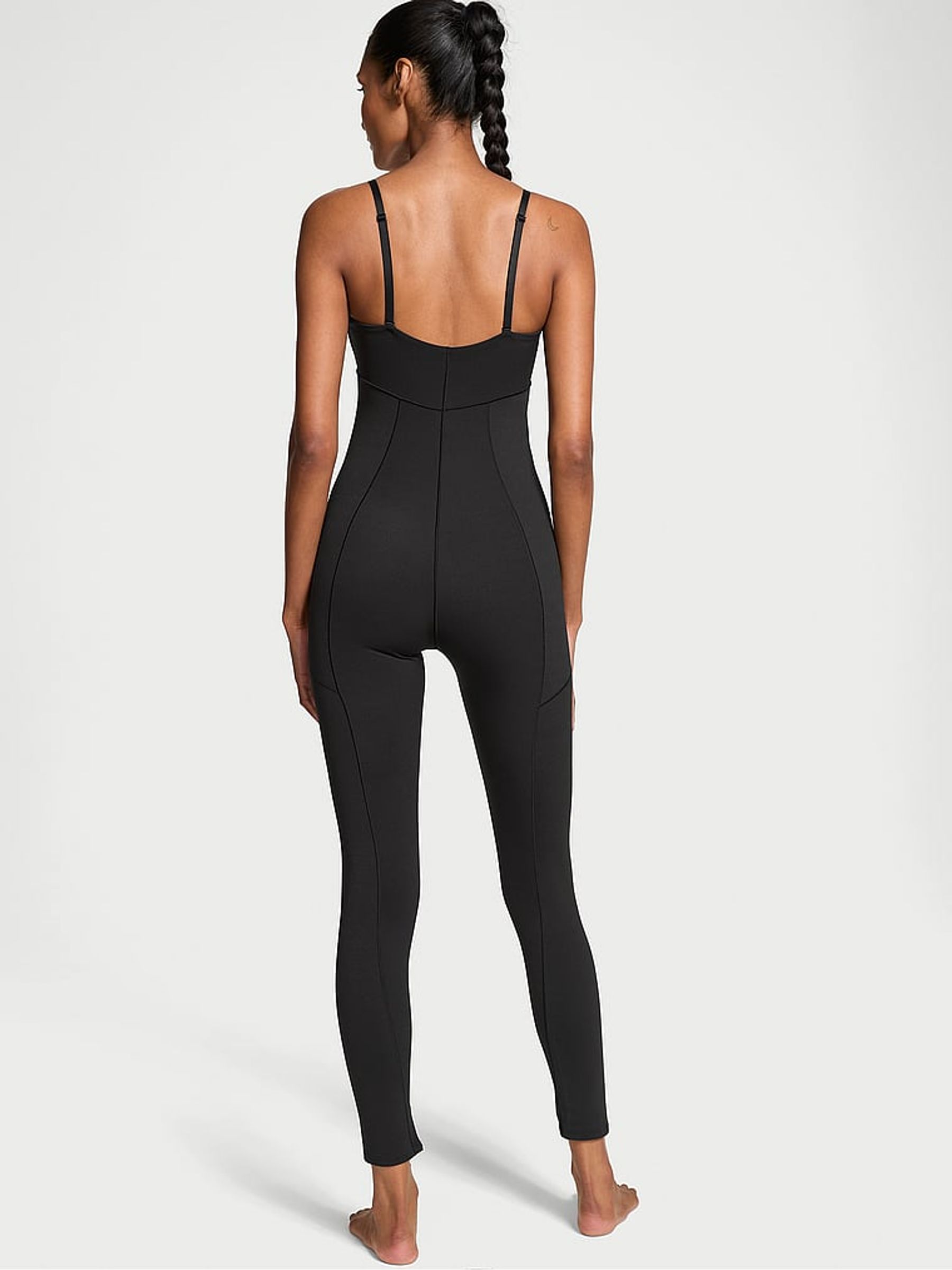 Black Elevate™ Balconette Jumpsuit