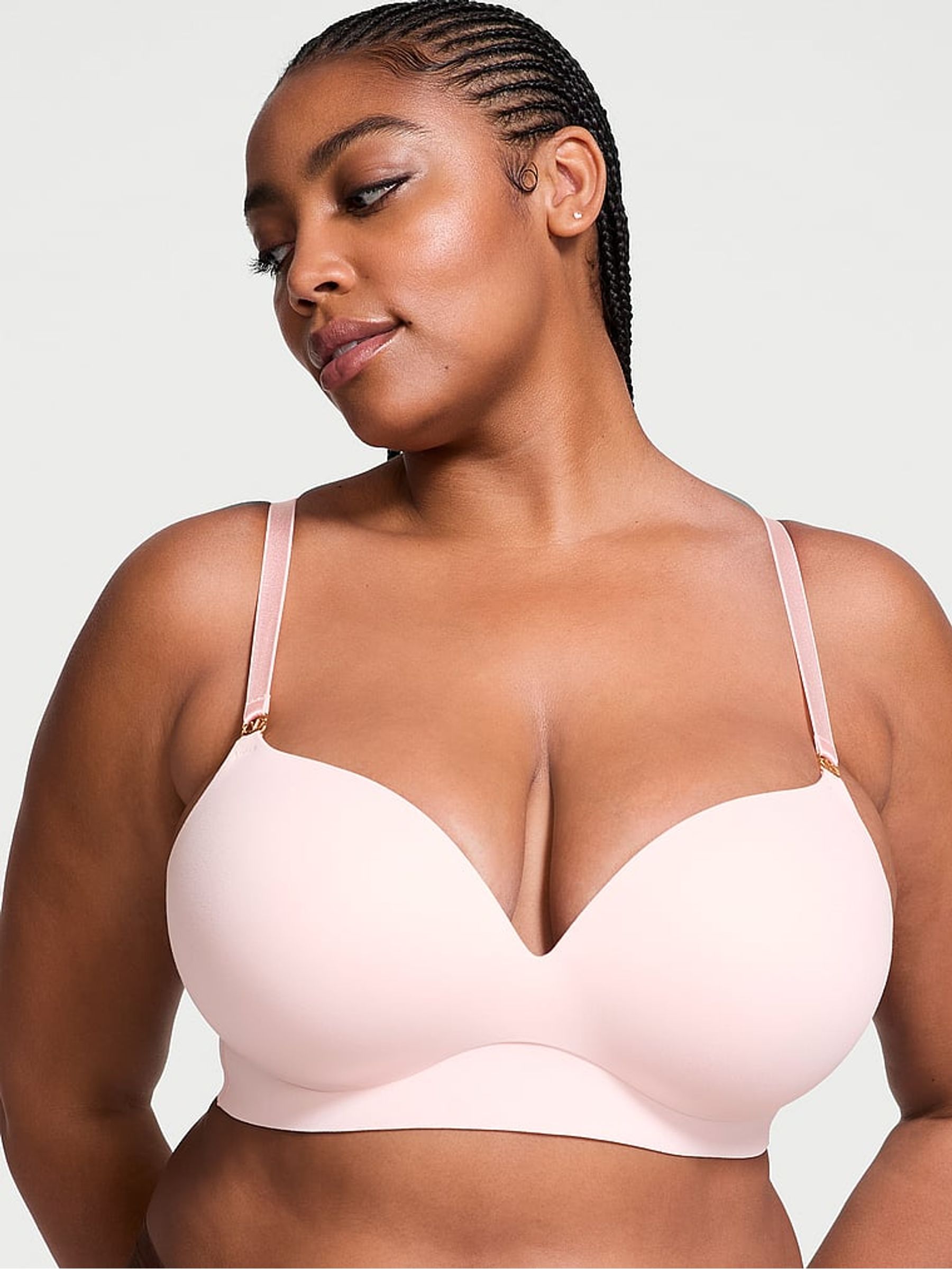 Purest Pink Non Wired Push Up Bra