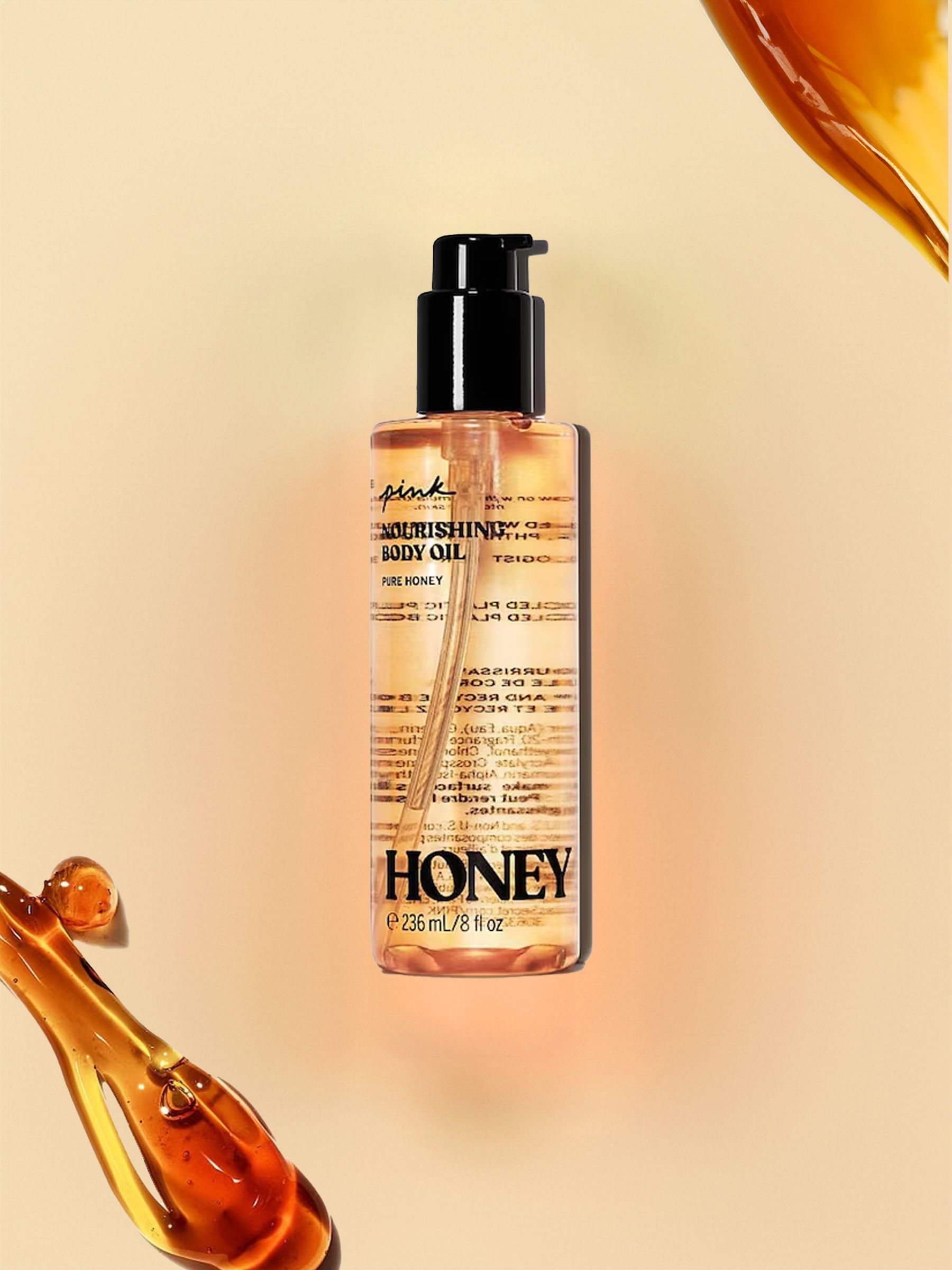 Honey Body Oil 236ml