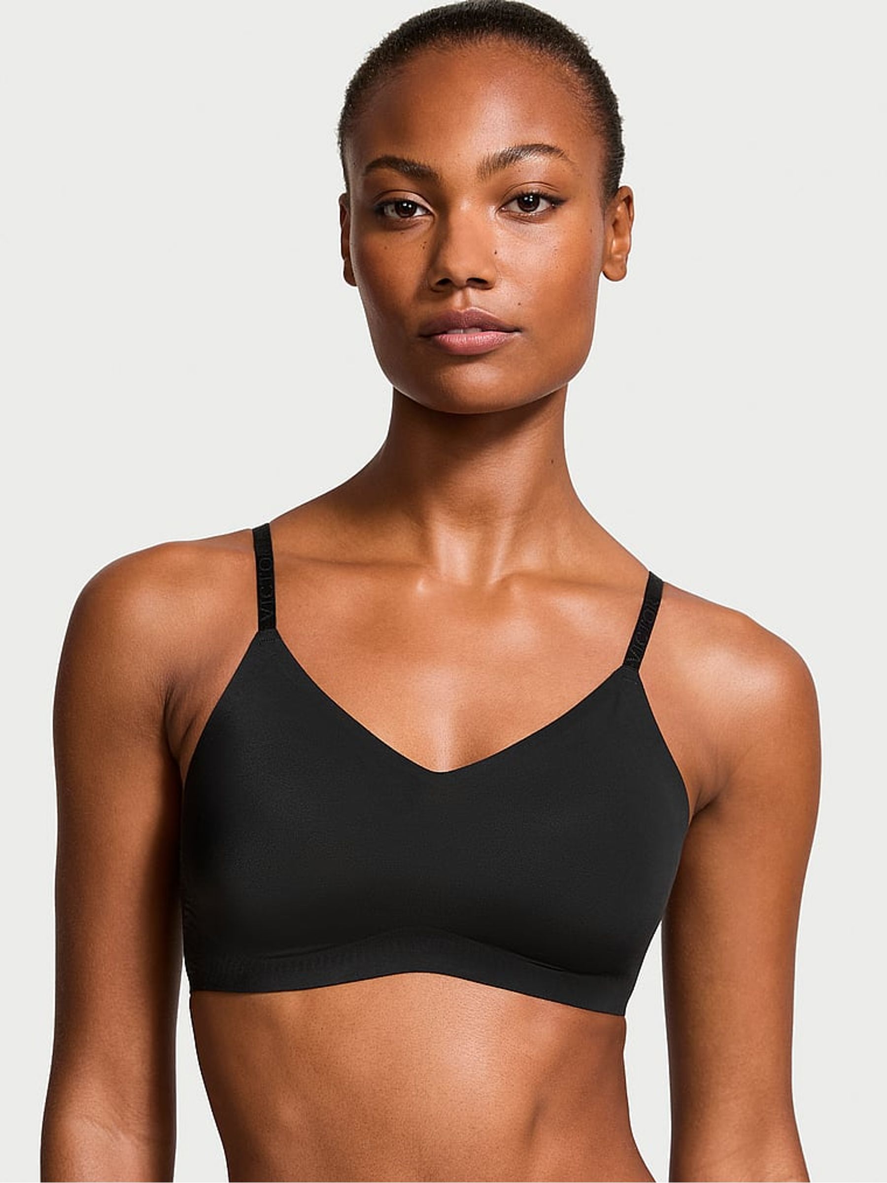 Black Lightly Lined Lounge Bralette