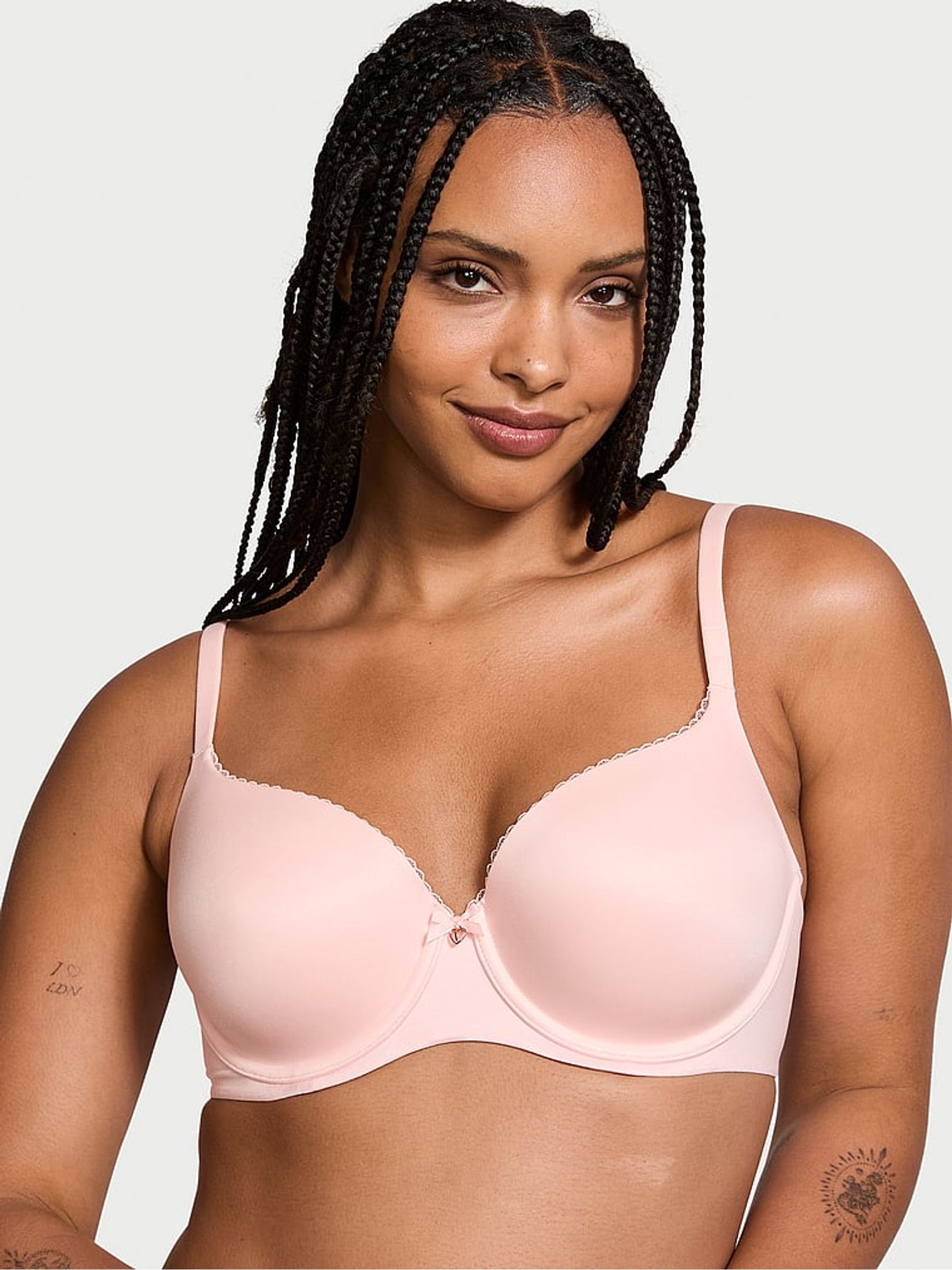 Purest Pink Demi Bra
