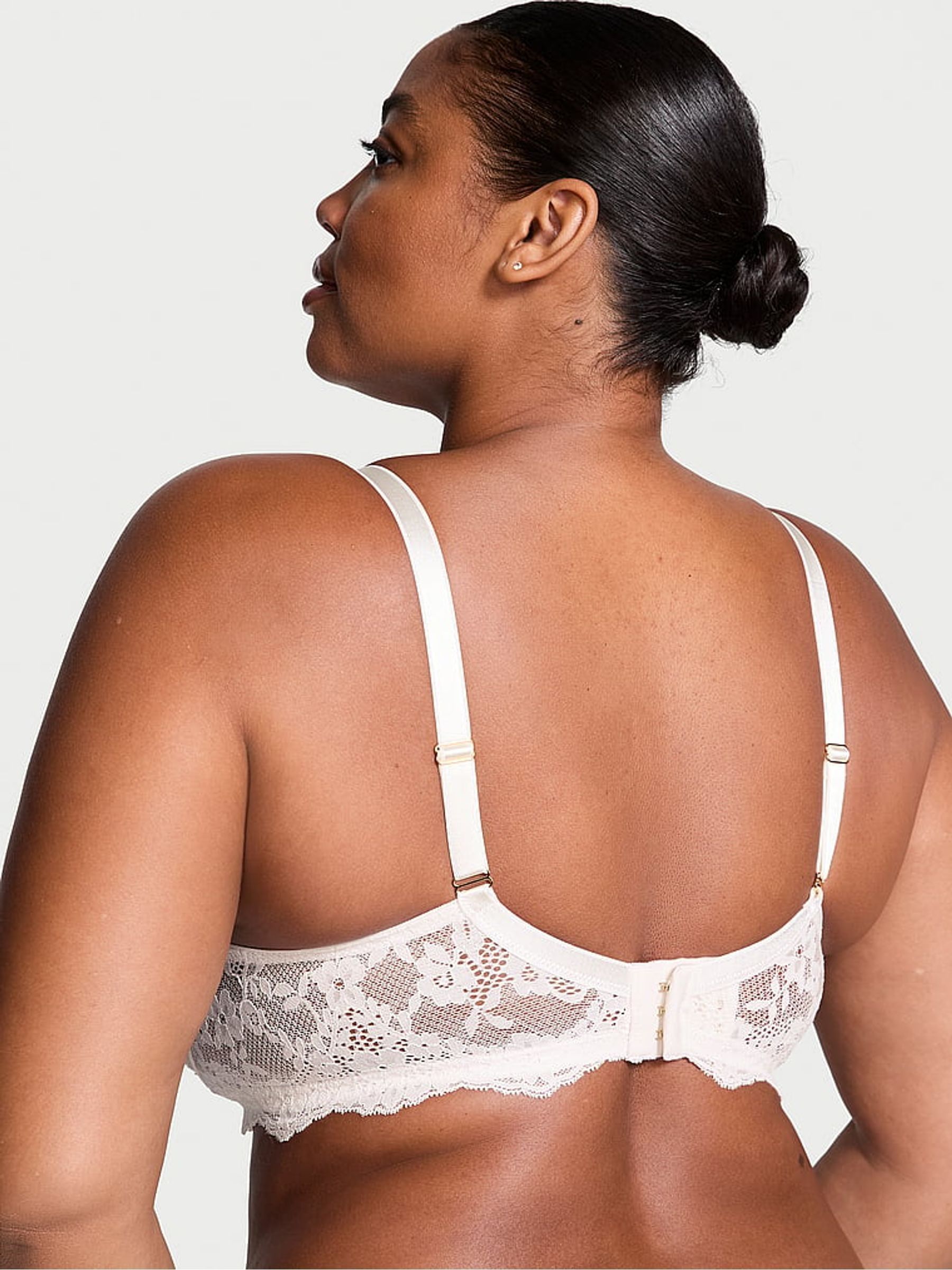 Coconut White Full Cup Support Lace Bra