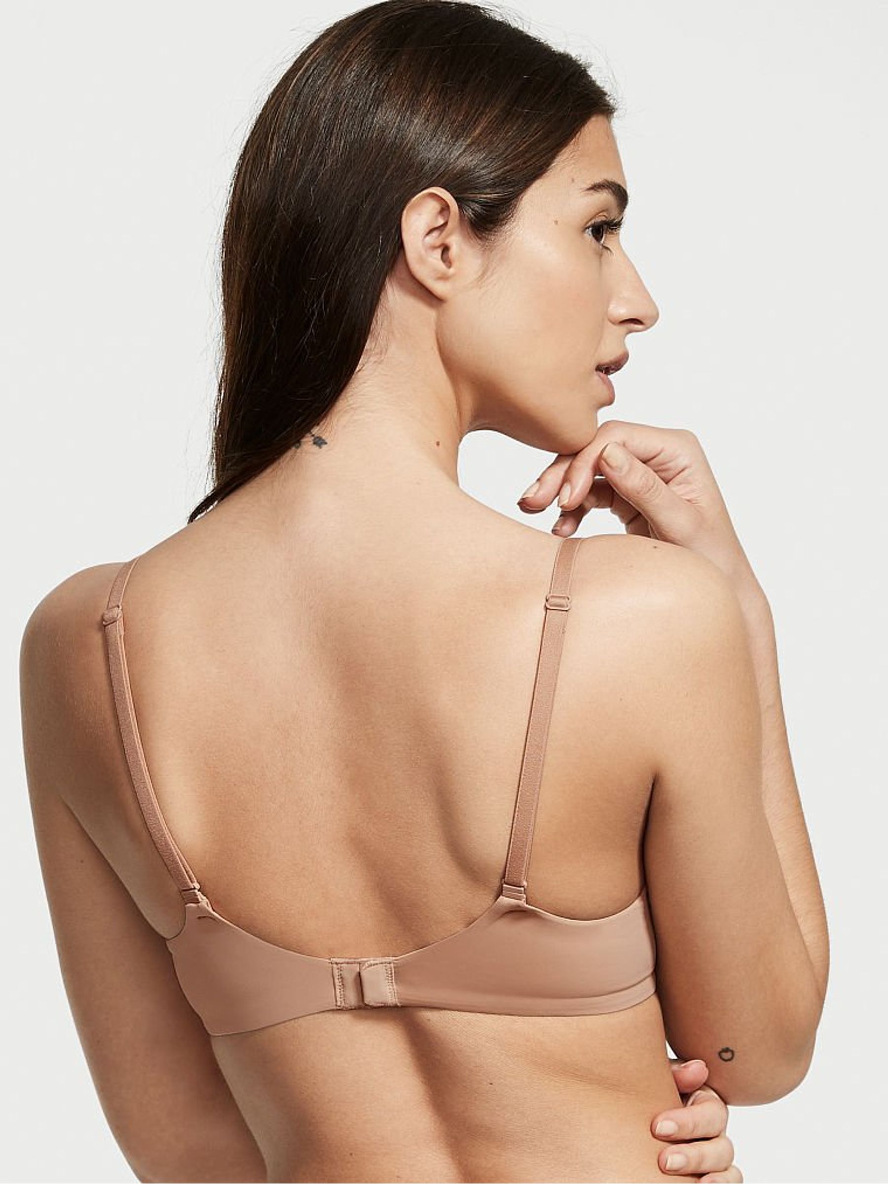 Praline Nude Strap Full Cup Push Up Bra