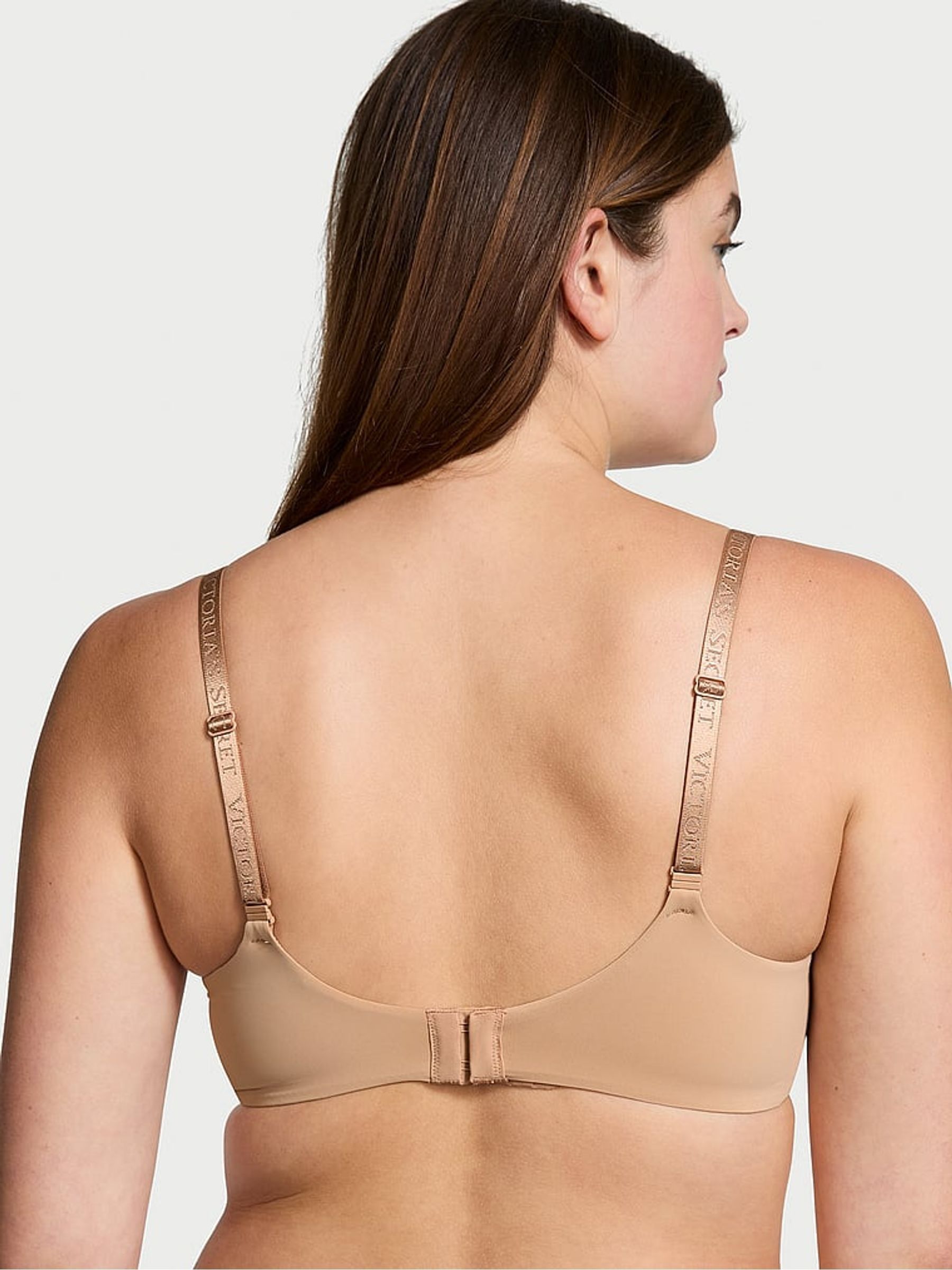 Praline Nude Strap Demi Lightly Lined Bra