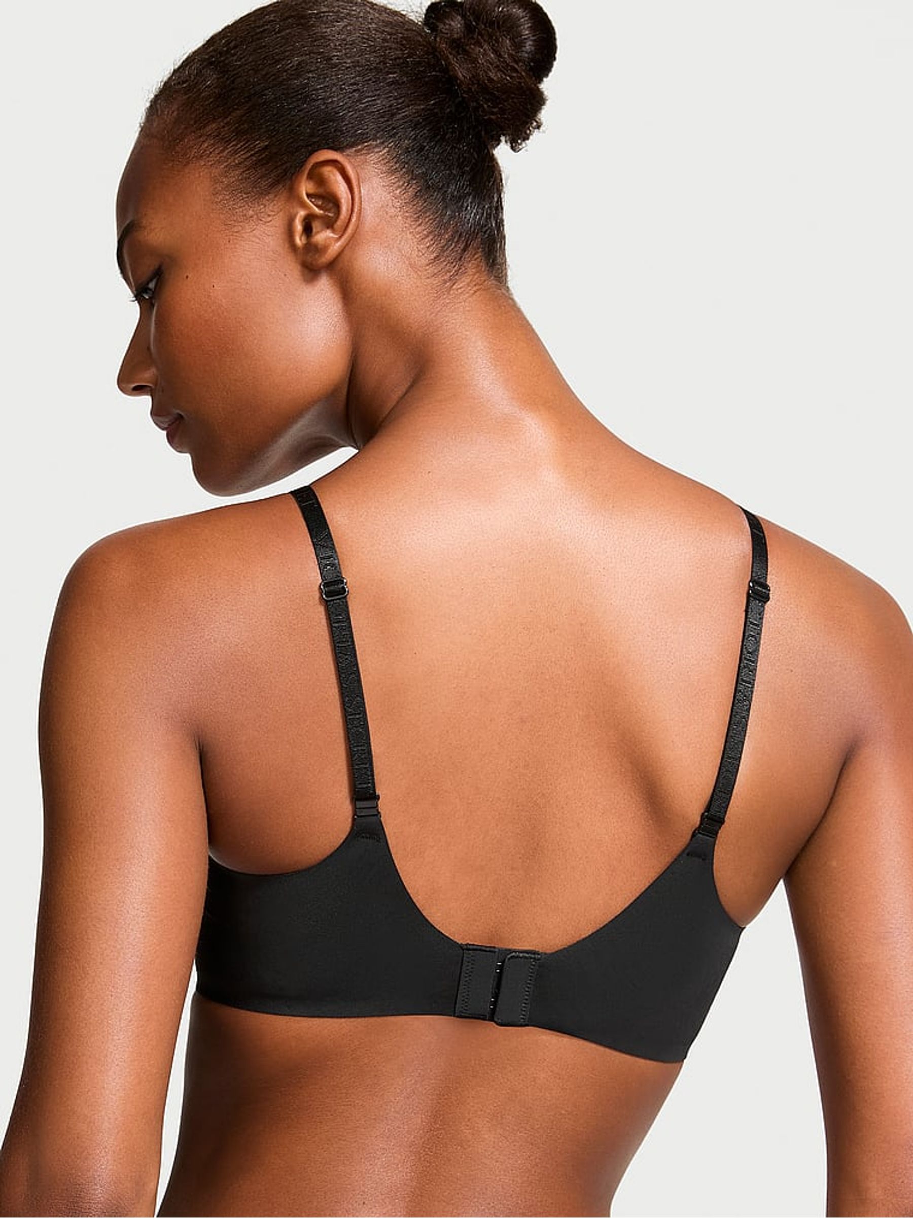 Black Lightly Lined Lounge Bralette
