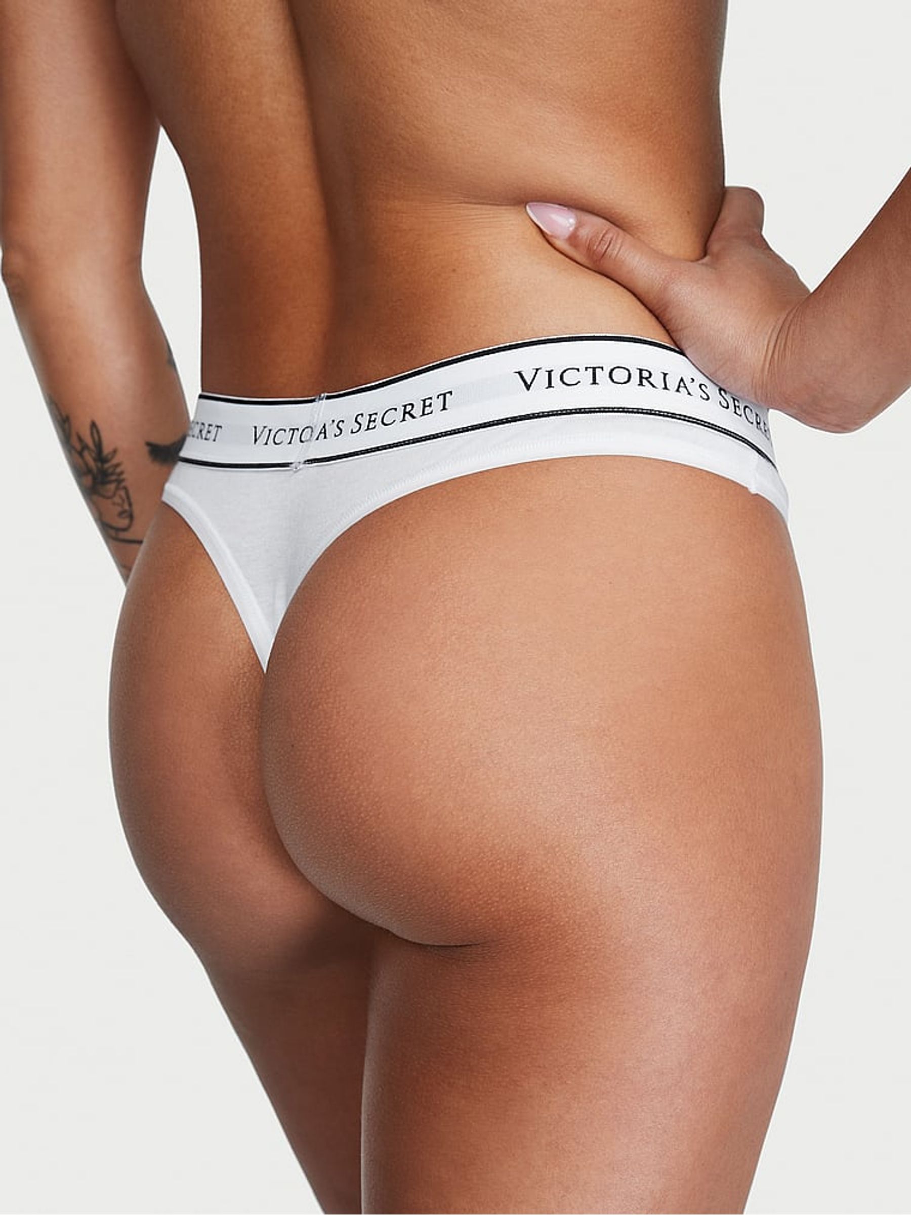 White Thong Knickers