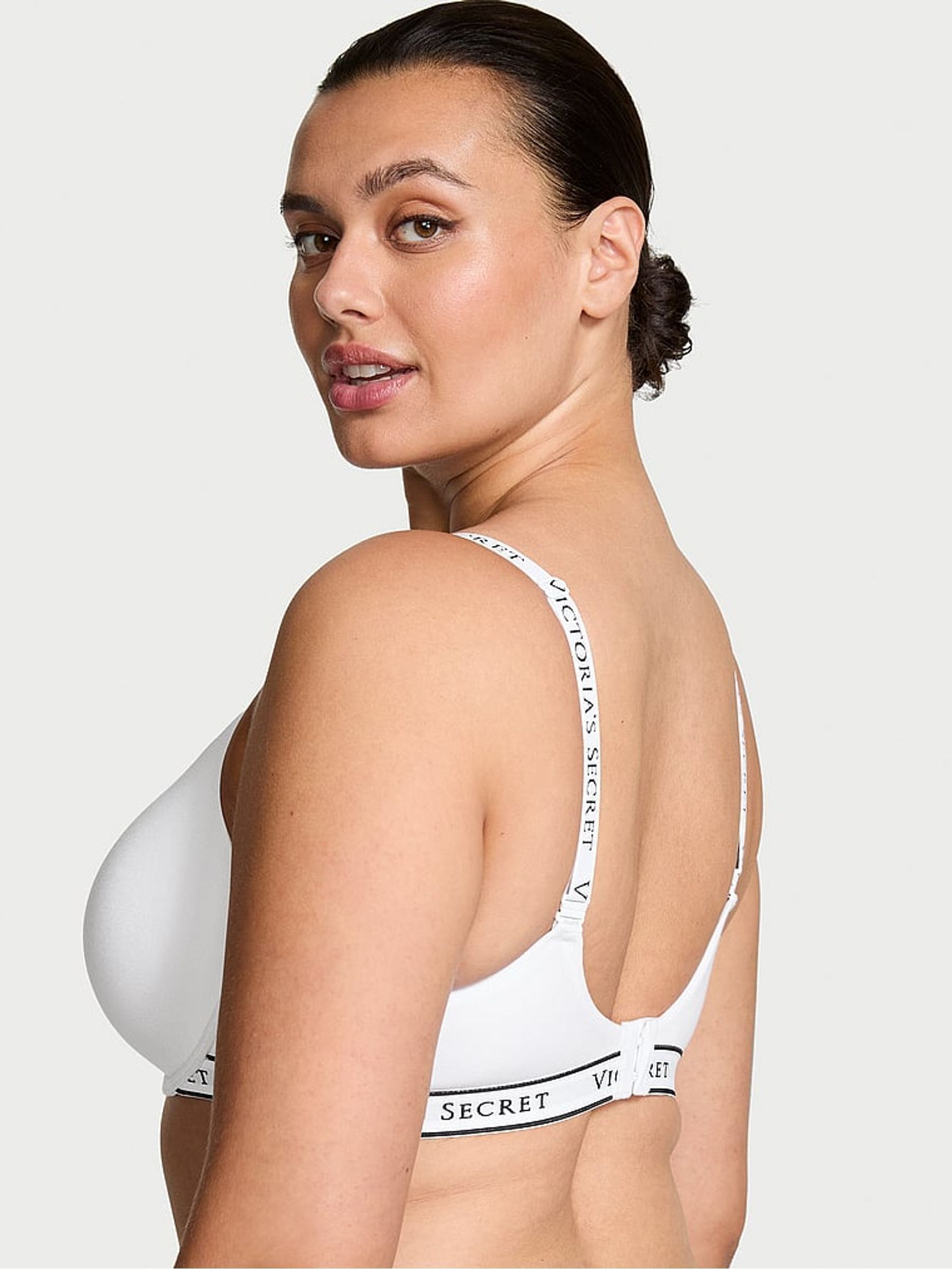 White Demi Lightly Lined Bra