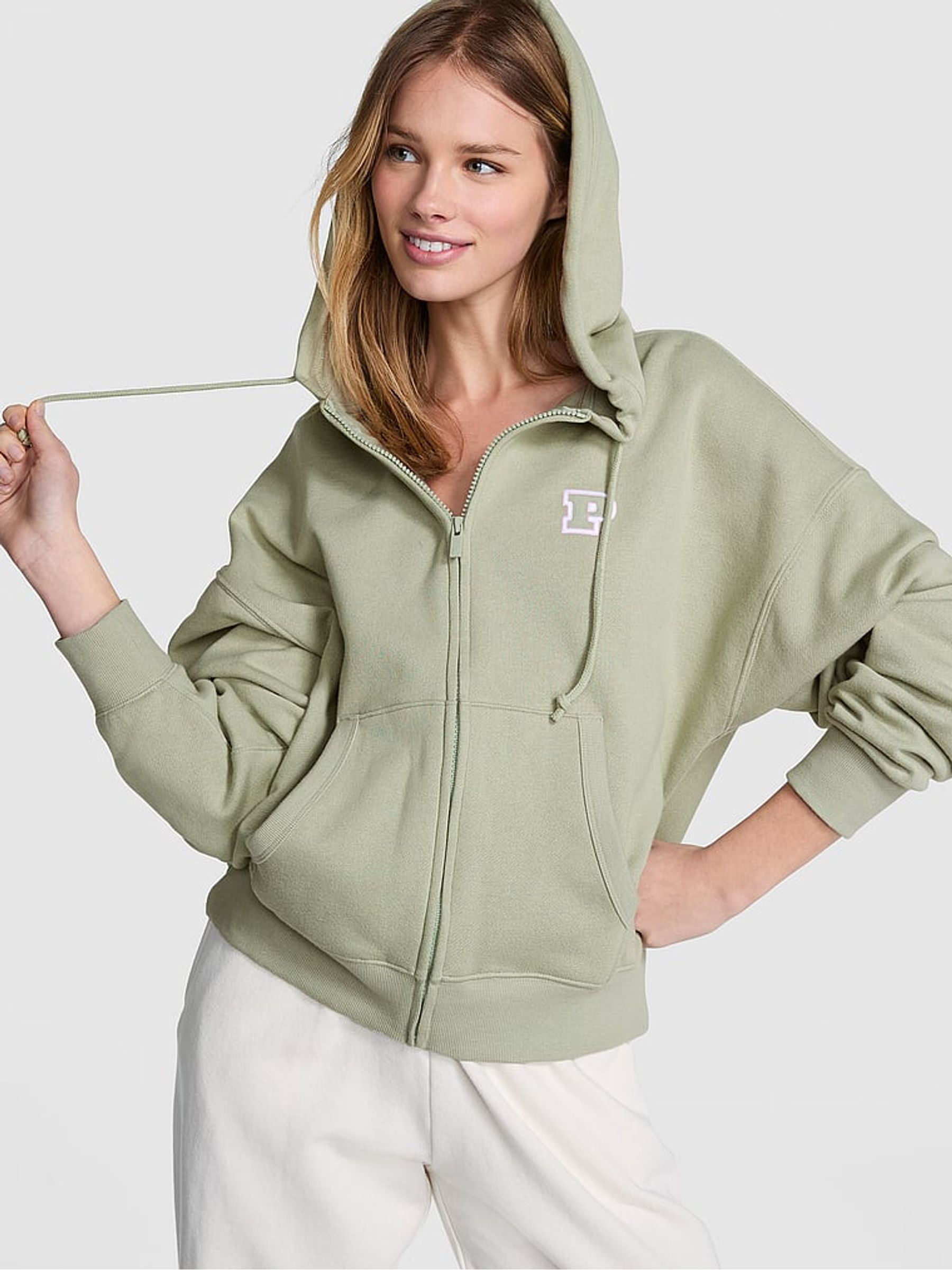 Green Garden Full Zip Hoodie