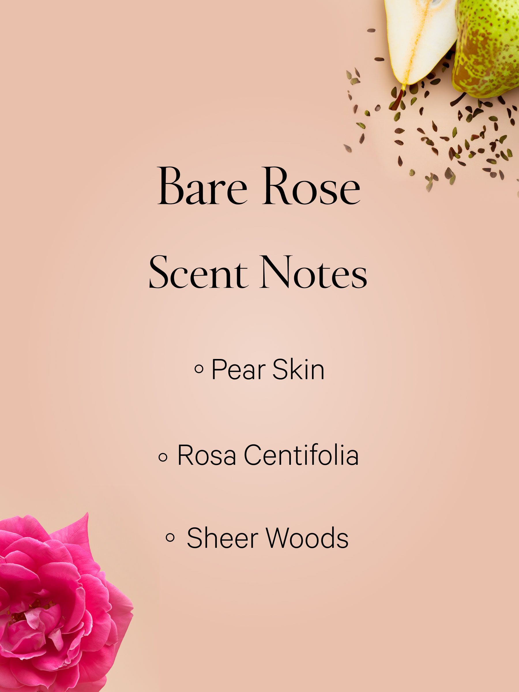 Bare Rose Body Mist 250ml
